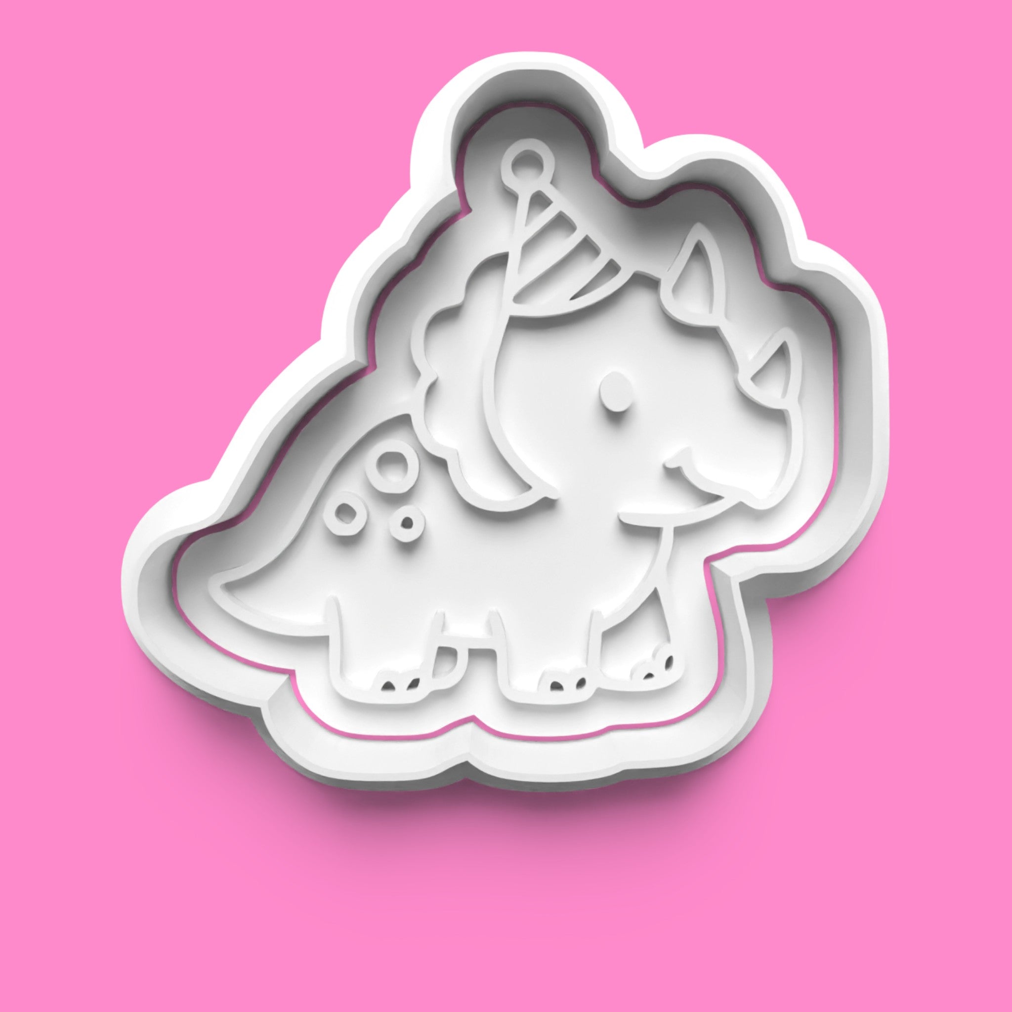 Dinosaur Party Cookie Cutter Set - T-Rex, Triceratops, Dino, Egg