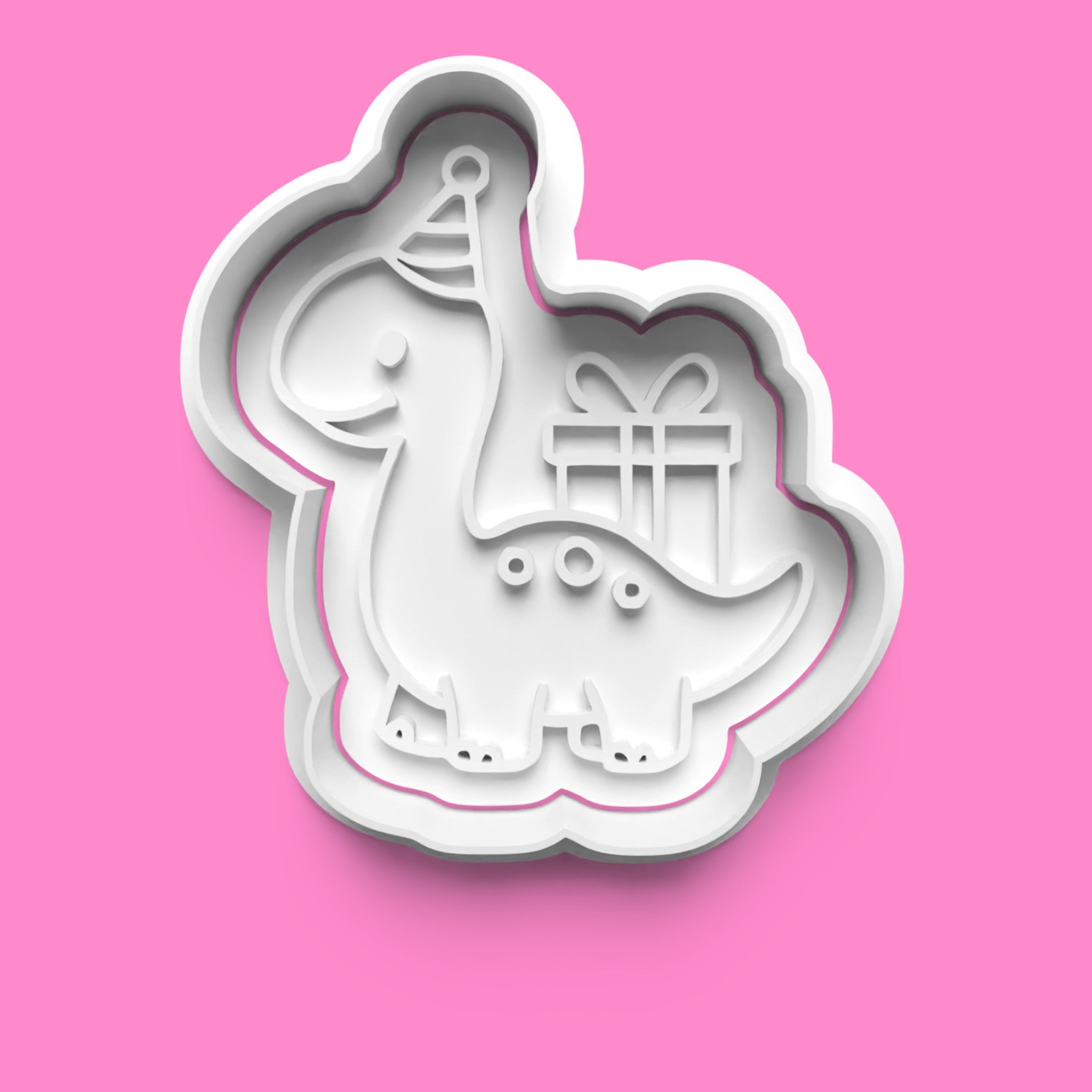 Dinosaur Party Cookie Cutter Set - T-Rex, Triceratops, Dino, Egg