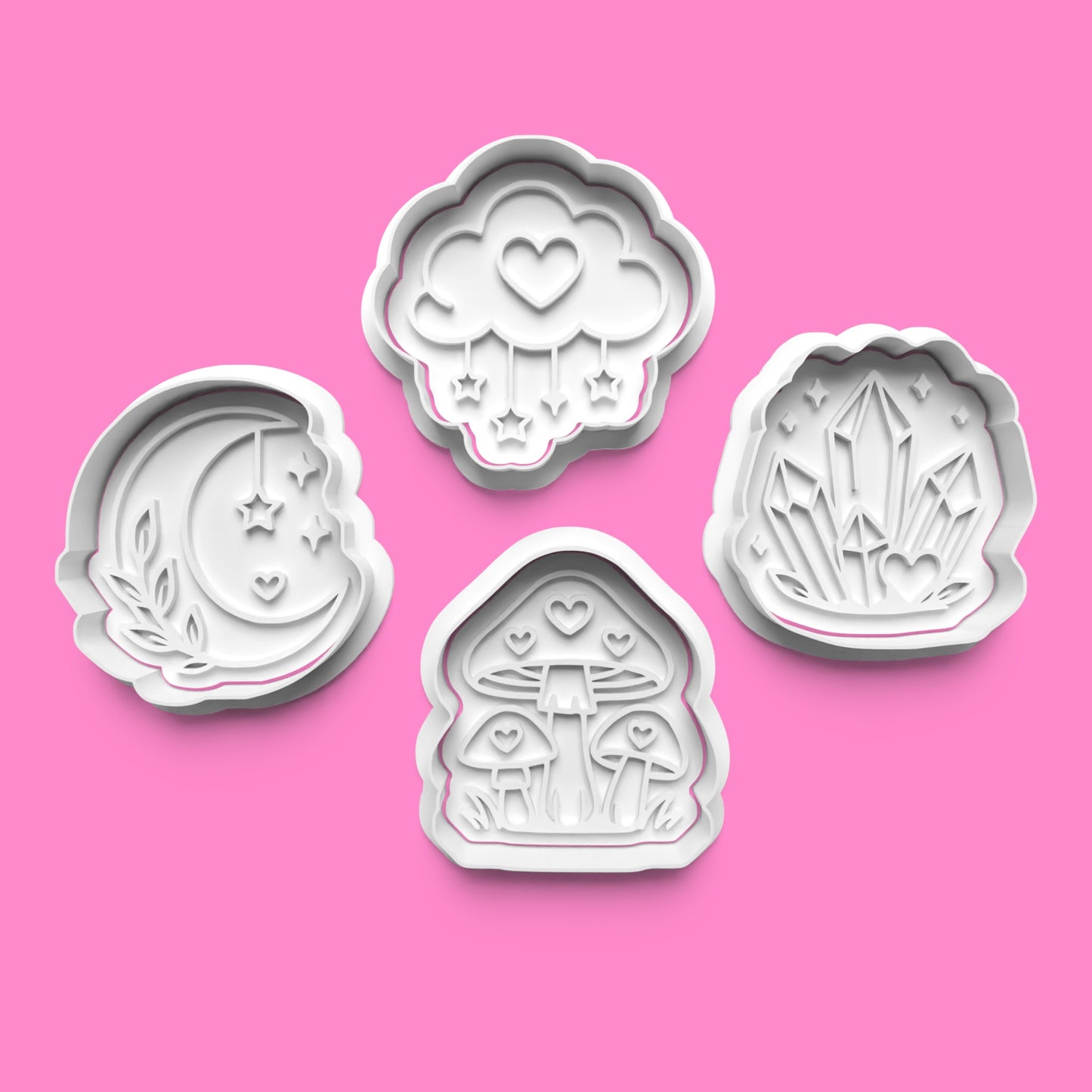 Valentines Mystical Cookie Cutter Set - 1051