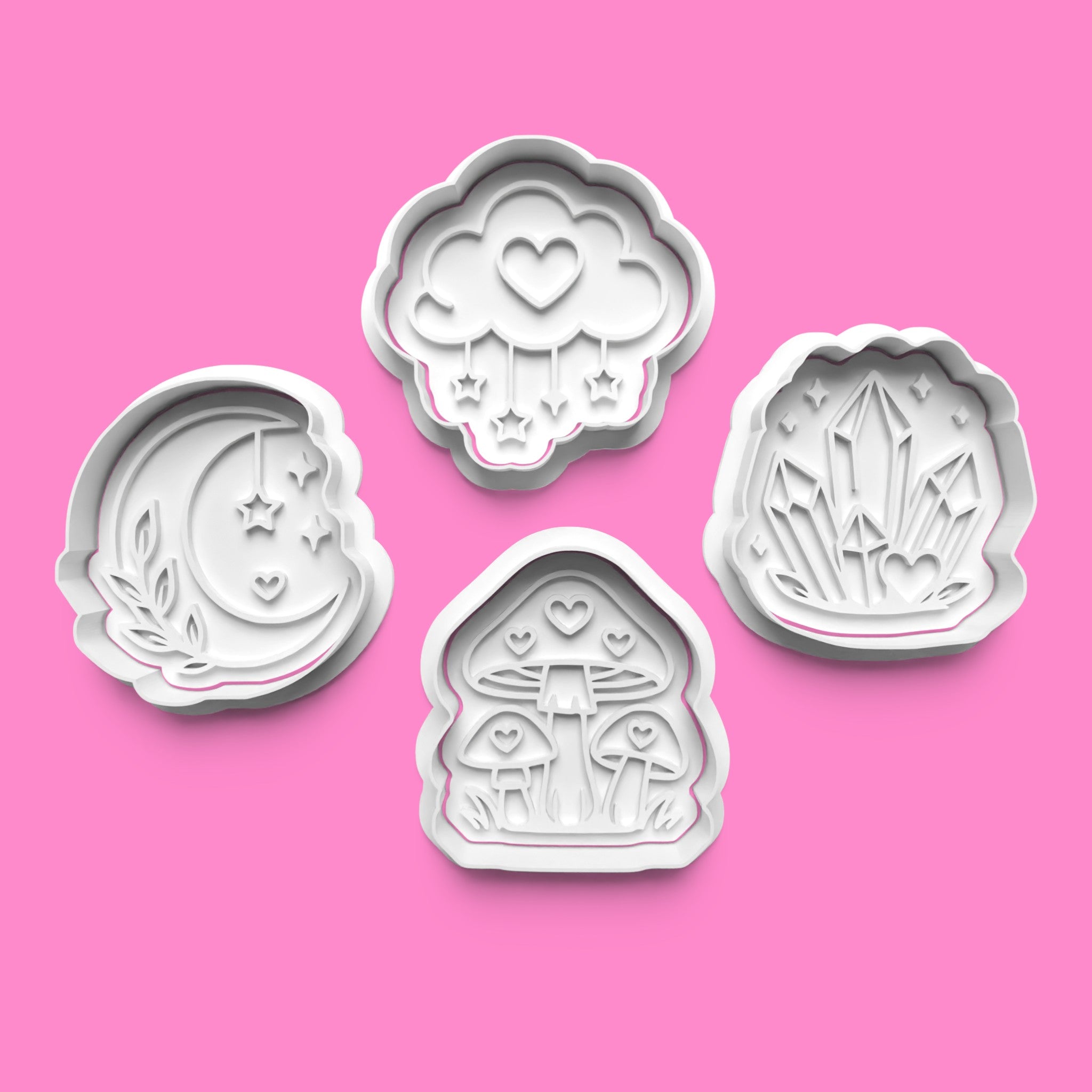 Valentines Mystical Cookie Cutter Set - 1051