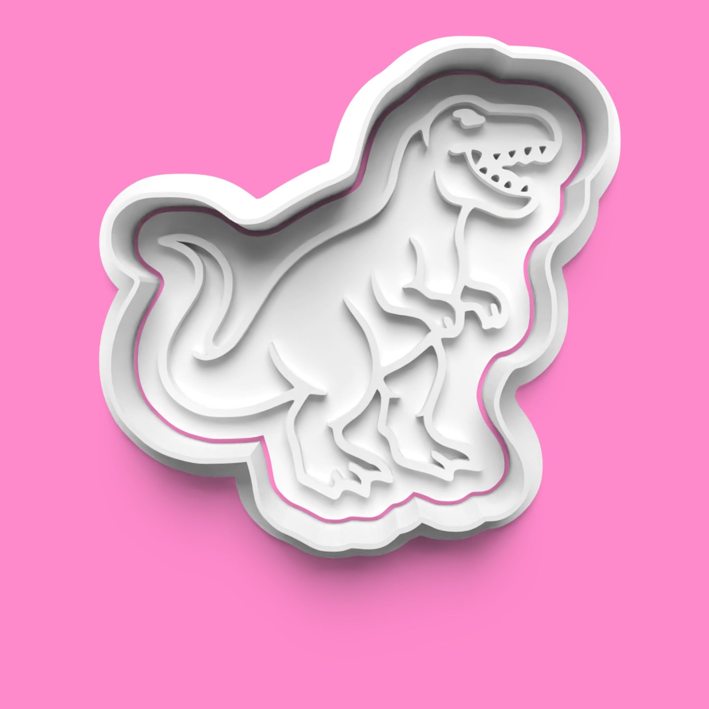 Dinosaur Adventure Cookie Cutter Set - T-Rex, Triceratops, Stegosaurus & Raptor - Multiple Sizes