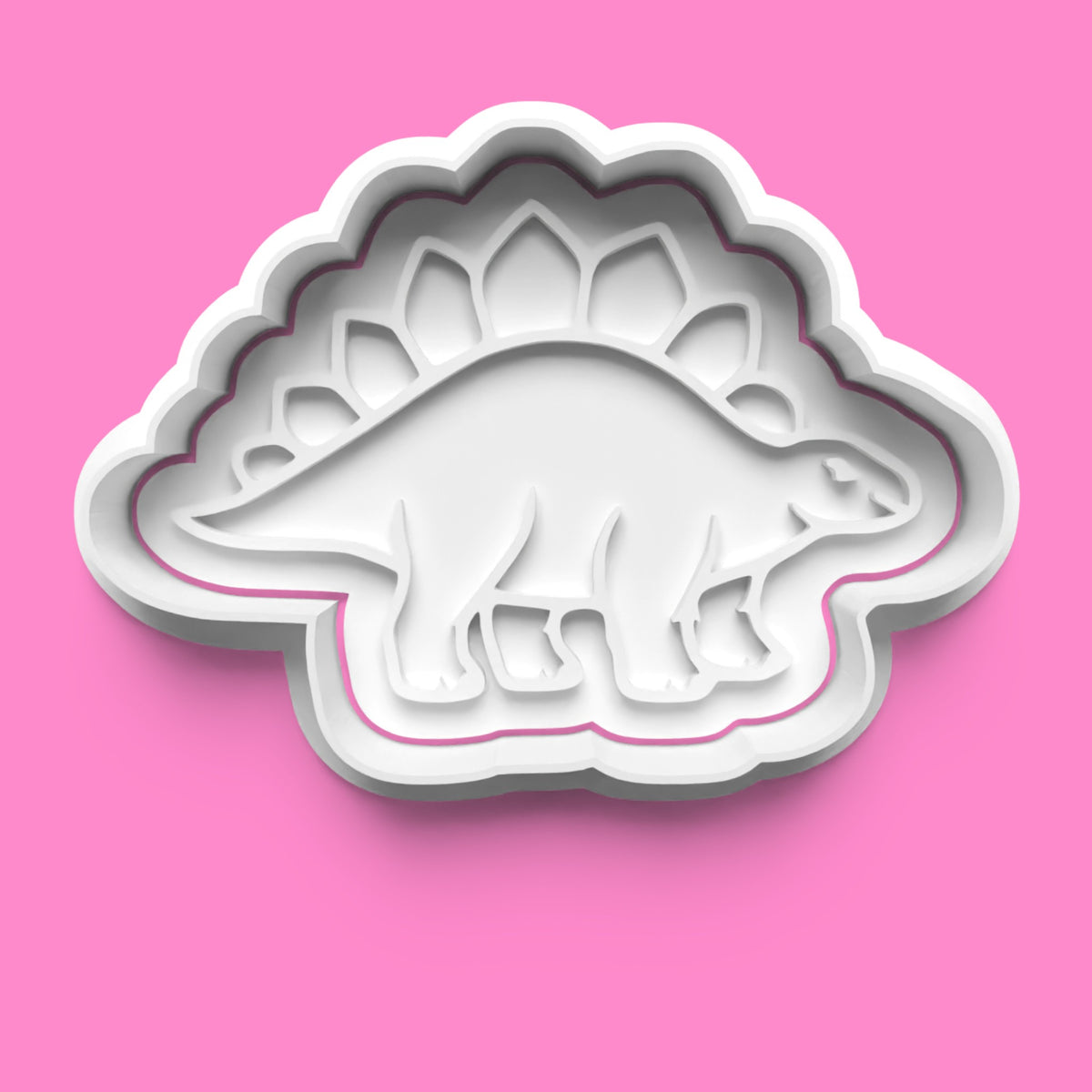 Dinosaur Adventure Cookie Cutter Set - T-Rex, Triceratops, Stegosaurus & Raptor - Multiple Sizes