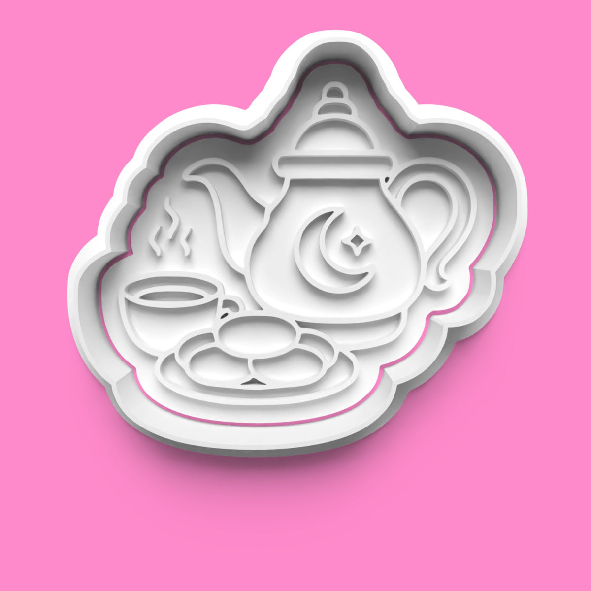 Ramadan & Eid Cookie Cutter Set - Crescent Moon, Lantern & Tea Designs - Multiple Sizes