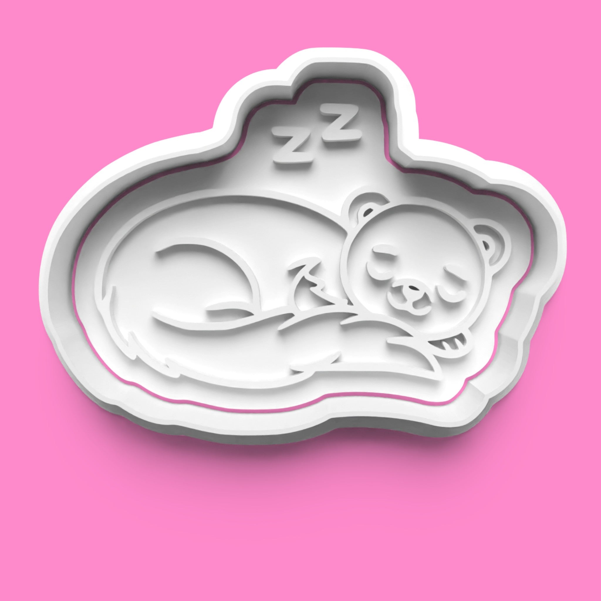 Cute Ferret Cookie Cutter Set - Sleeping & Standing Weasel Designs - Multiple Sizes