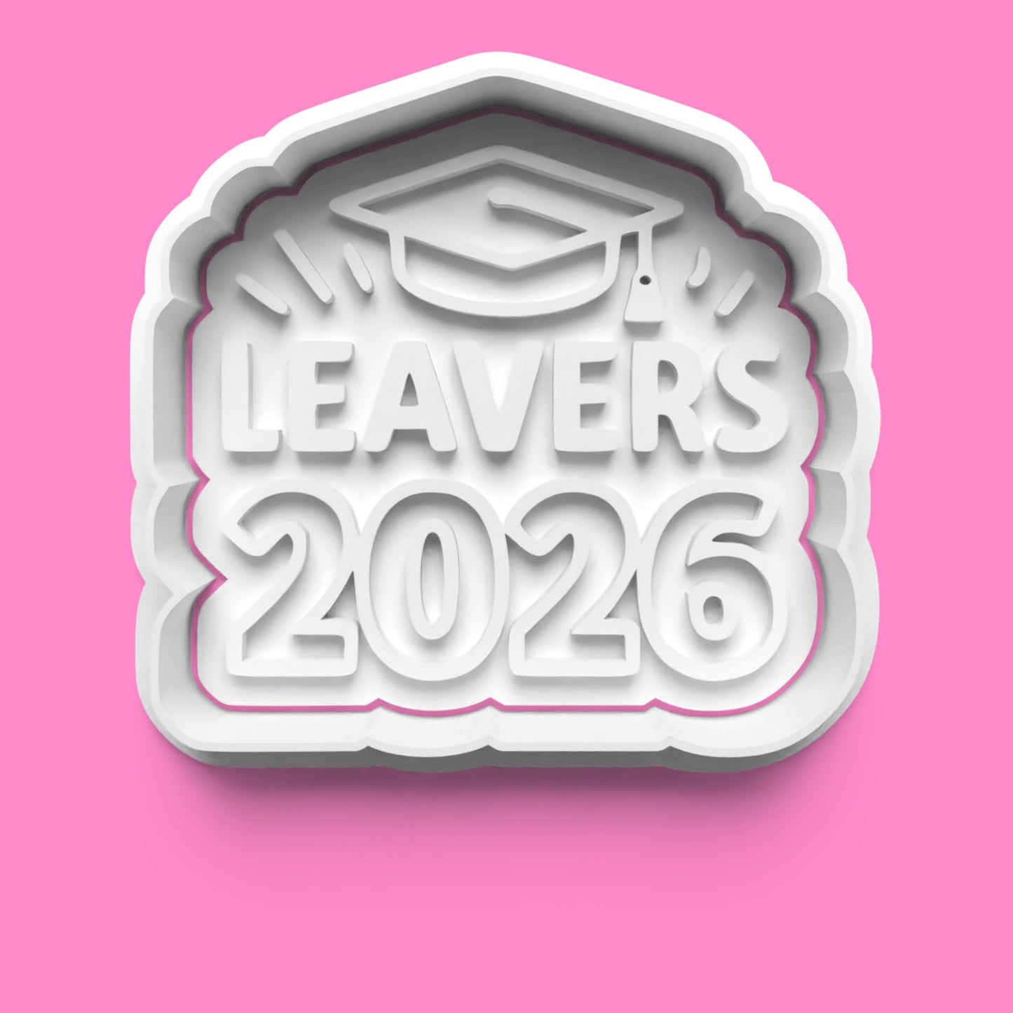 Class of 2026 Graduation Cookie Cutter Set - School Leavers Designs - Multiple Sizes