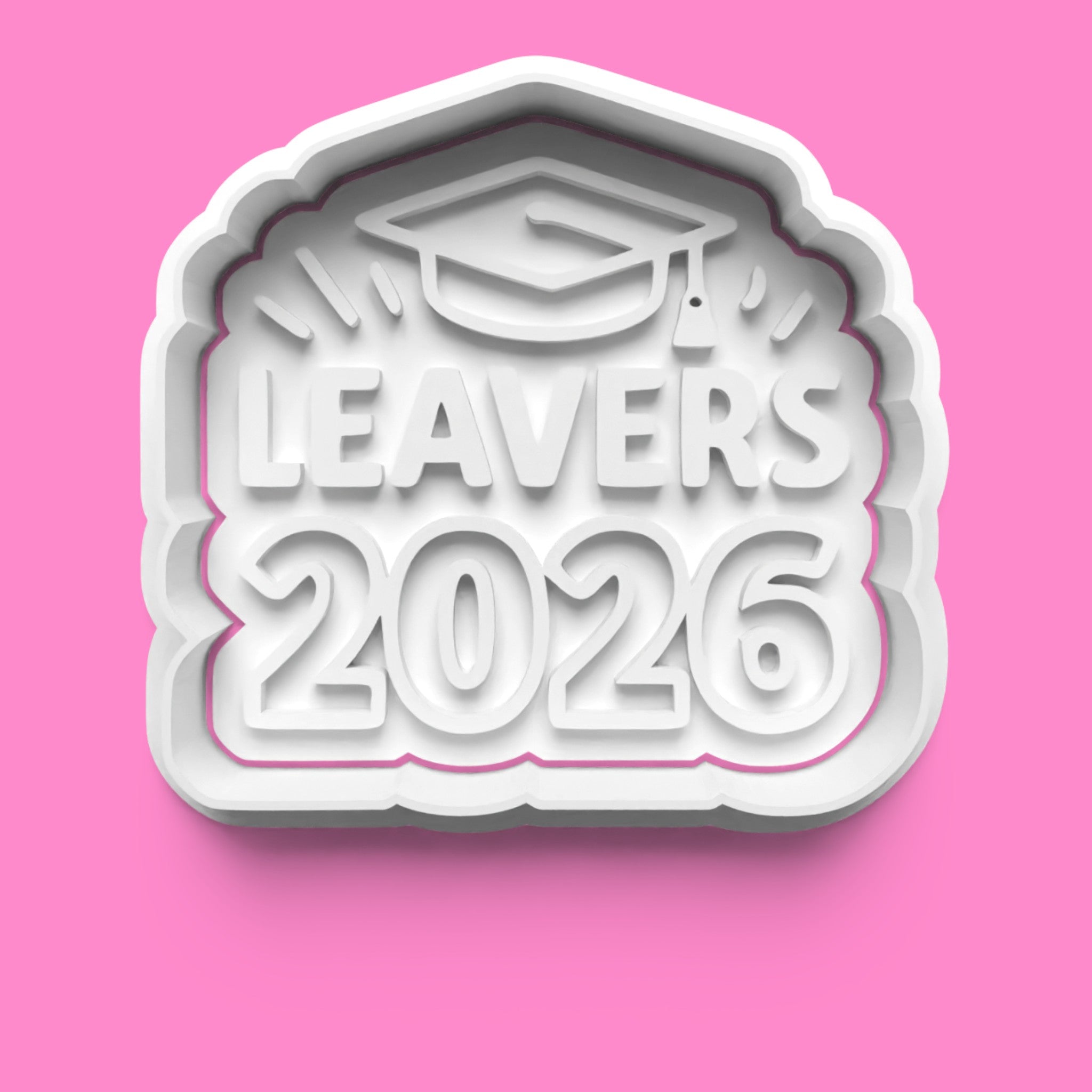 Class of 2026 Graduation Cookie Cutter Set - School Leavers Designs - Multiple Sizes