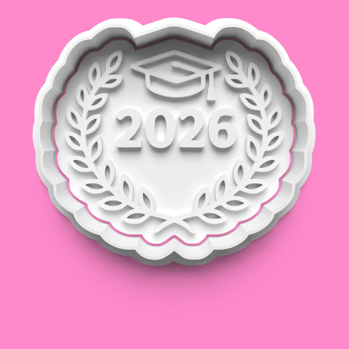 Class of 2026 Graduation Cookie Cutter Set - School Leavers Designs - Multiple Sizes