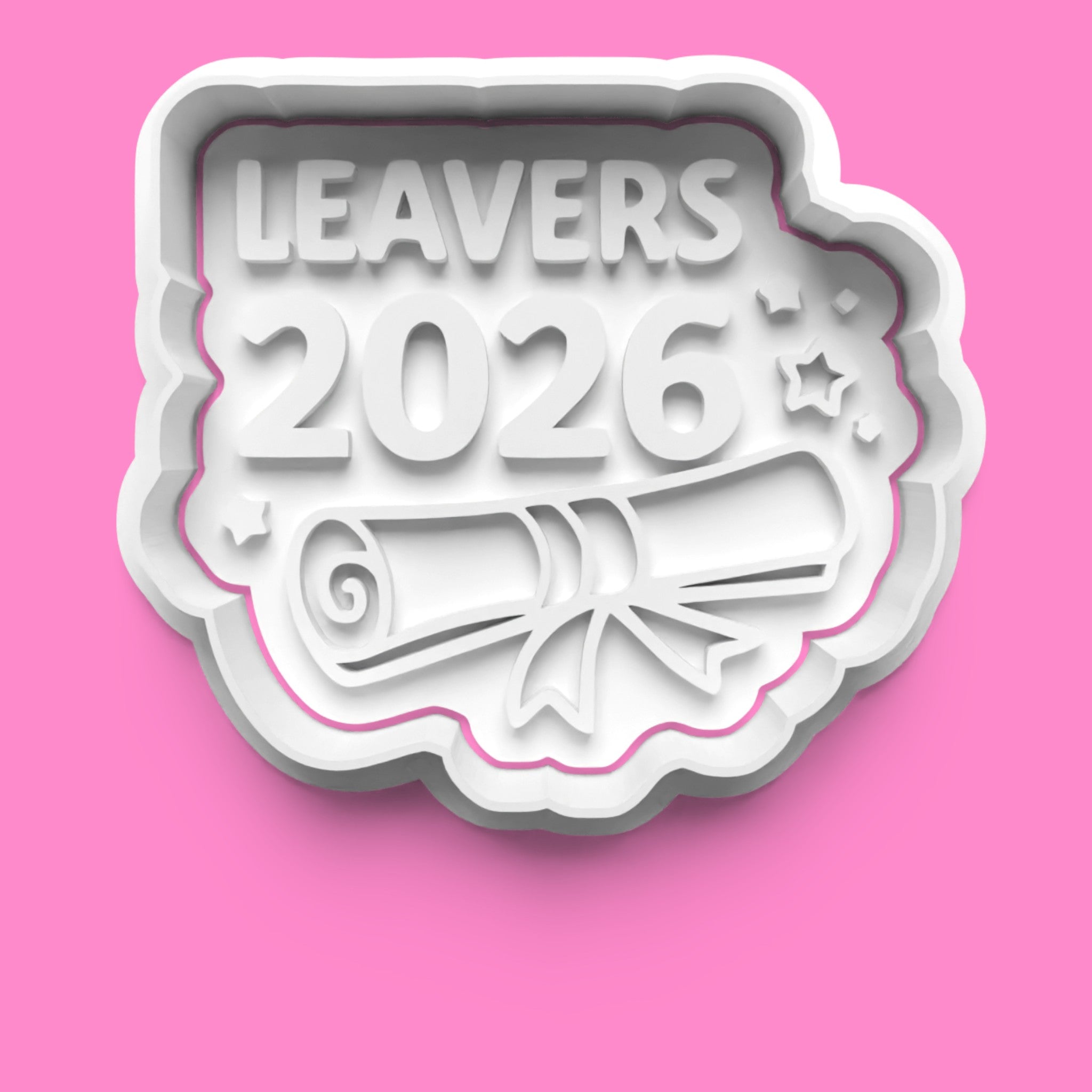 Class of 2026 Graduation Cookie Cutter Set - School Leavers Designs - Multiple Sizes