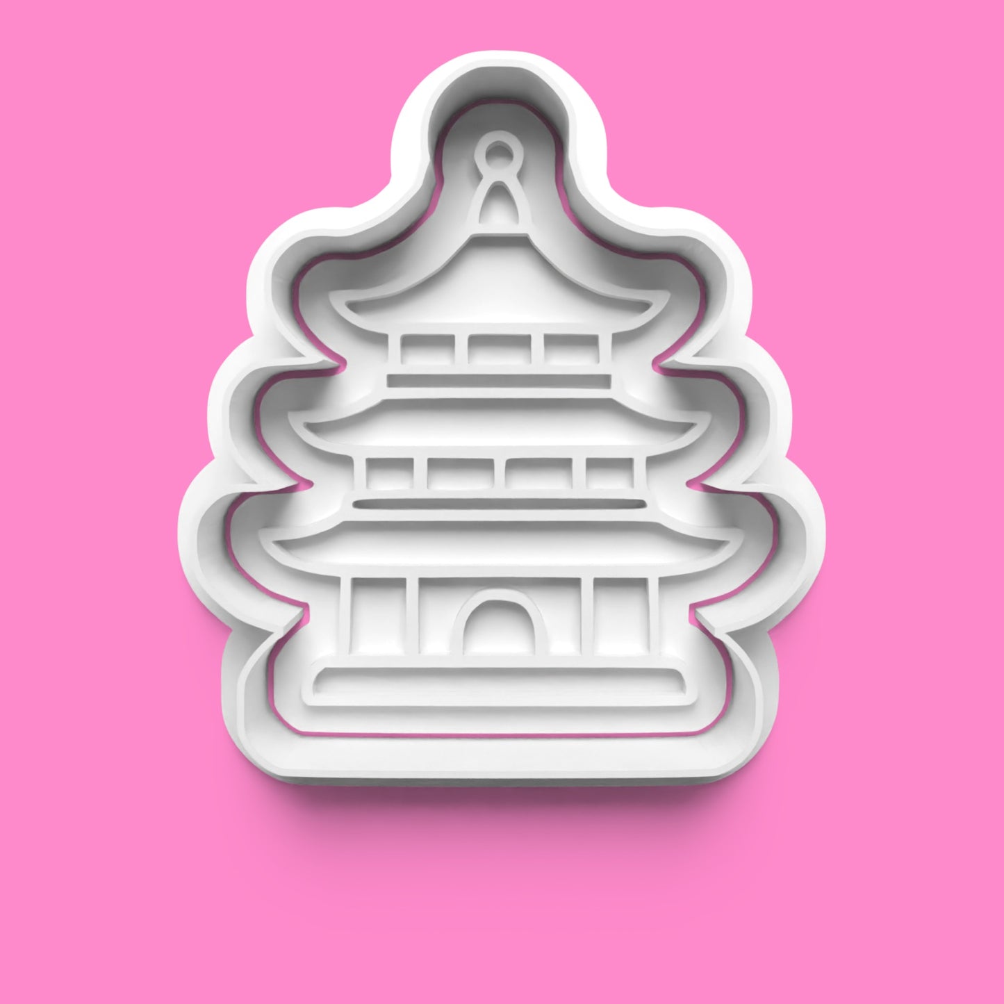 Japanese Culture Cookie Cutter Set - Daruma, Pagoda, Sushi & Mt Fuji - Multiple Sizes