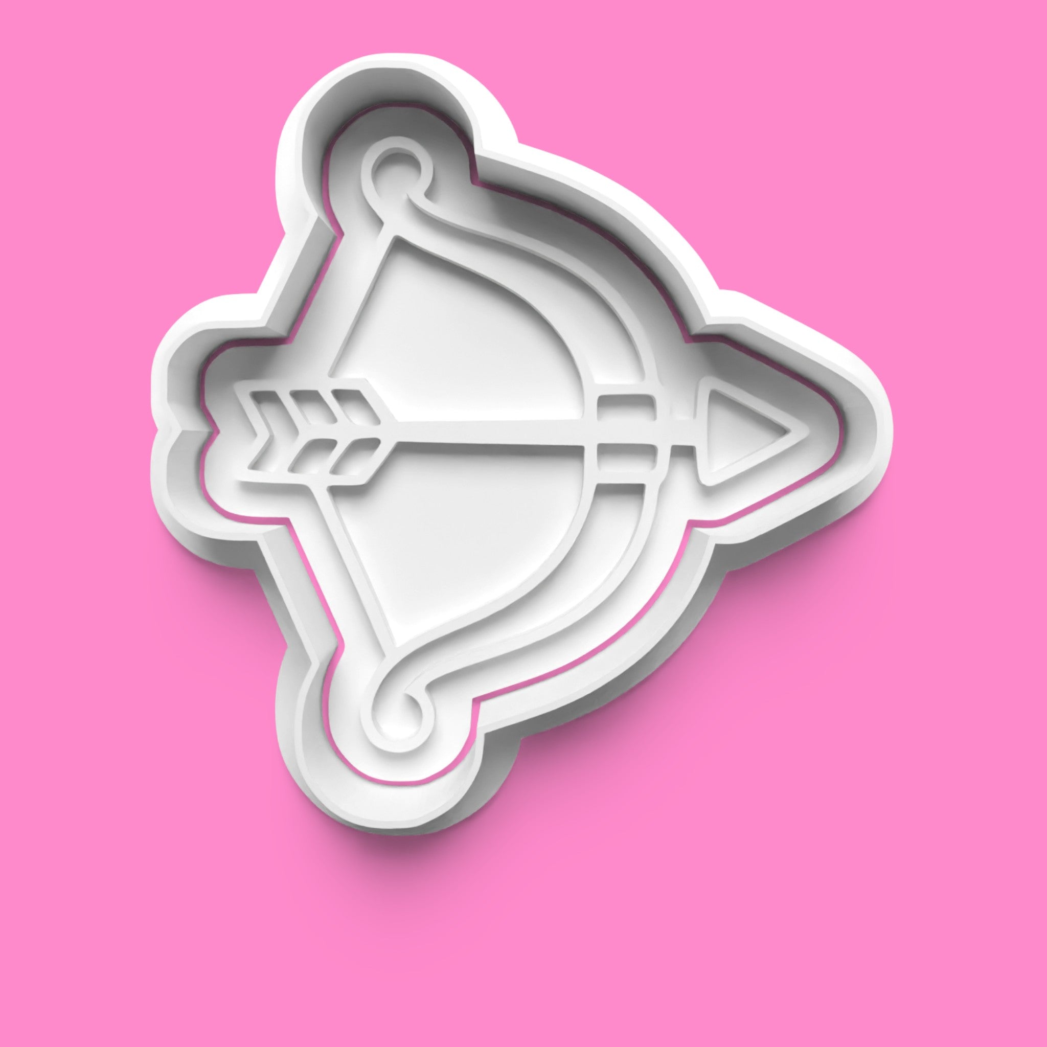 Archery & Cupid Cookie Cutter Set | Bow, Arrow, & Target Designs | Various Sizes