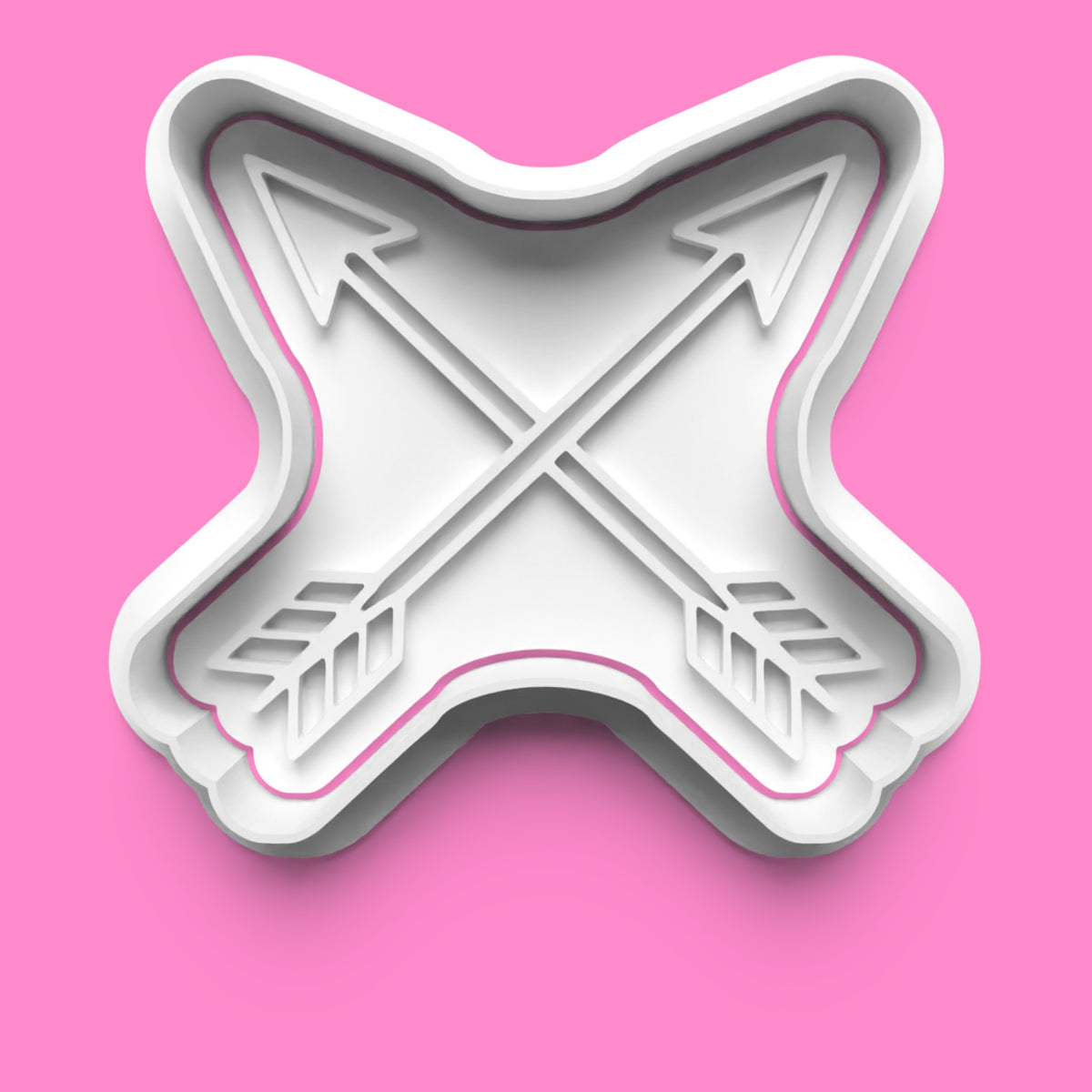 Archery & Cupid Cookie Cutter Set | Bow, Arrow, & Target Designs | Various Sizes
