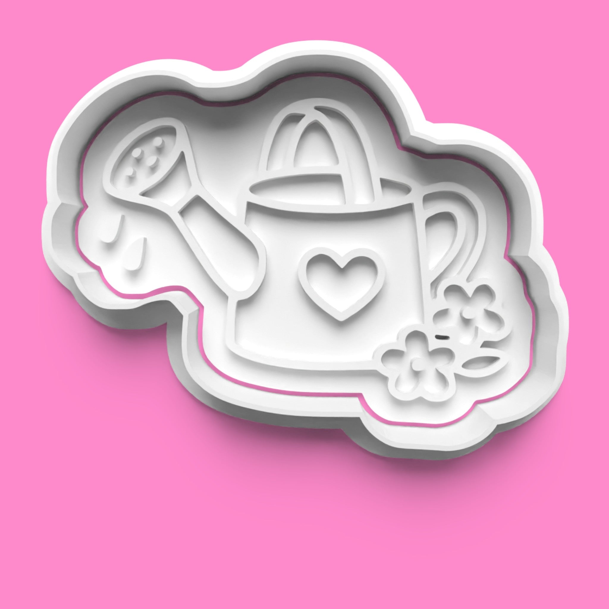 Garden Theme Cookie Cutter Set | Watering Can, Wheelbarrow & Floral Designs | Multiple Sizes