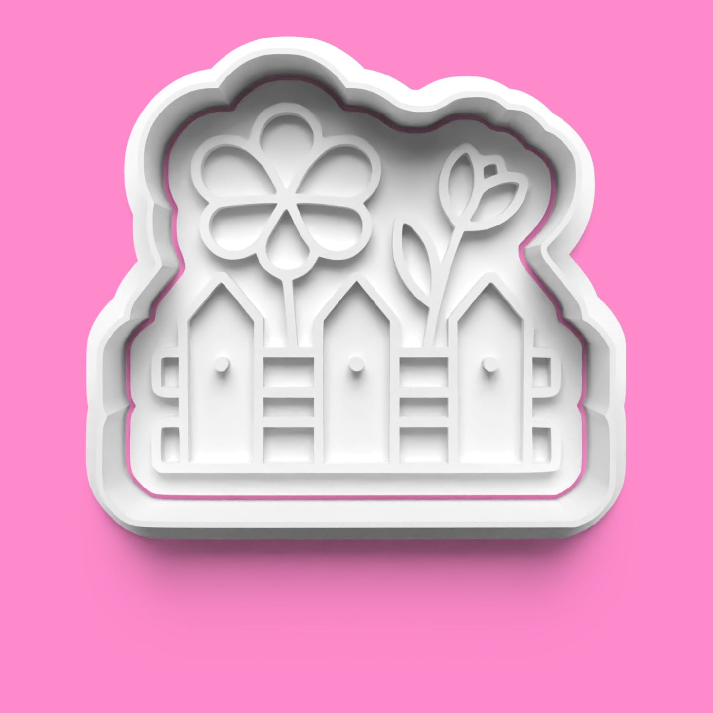 Garden & Springtime Cookie Cutter Set | Watering Can, Potted Flowers, Garden Tools & Fence Designs | Multiple Sizes