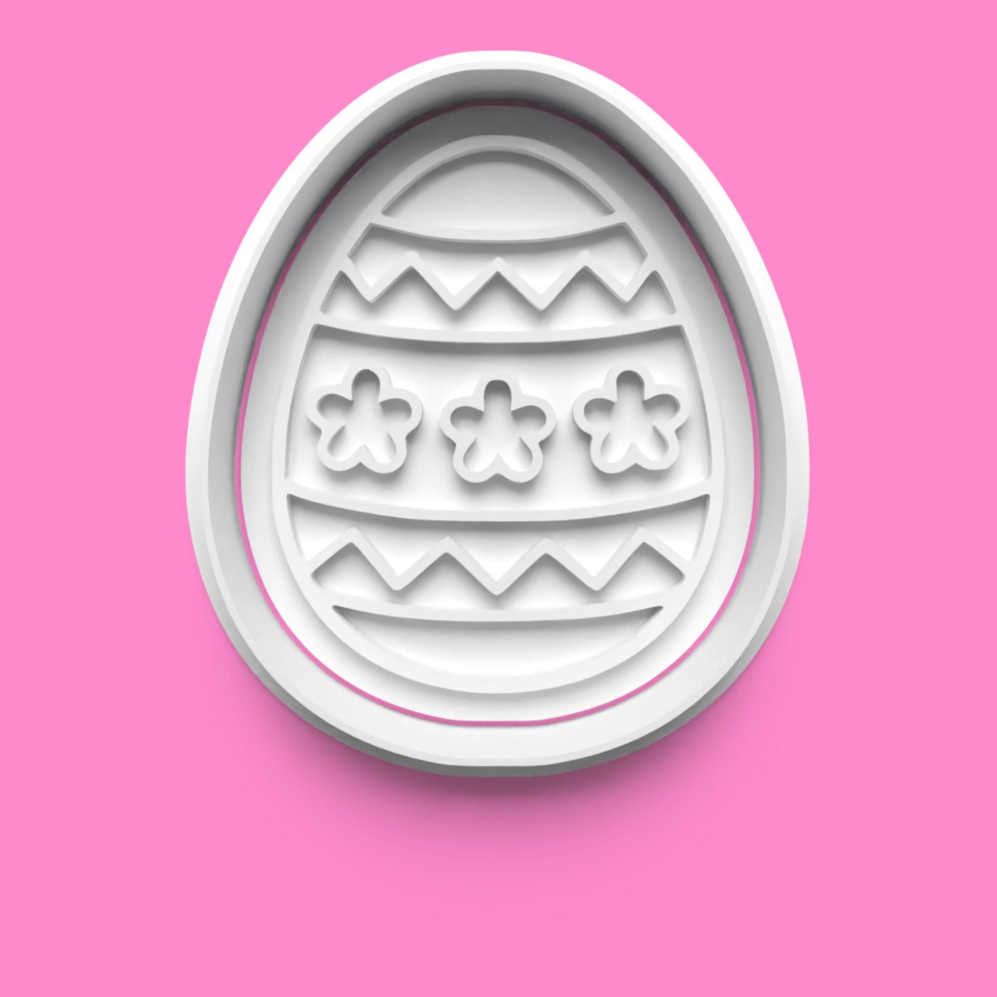 Easter Favorites Cookie Cutter Set | Sitting Bunny, Hatching Chick, Floral Egg & Basket Designs | Multiple Sizes