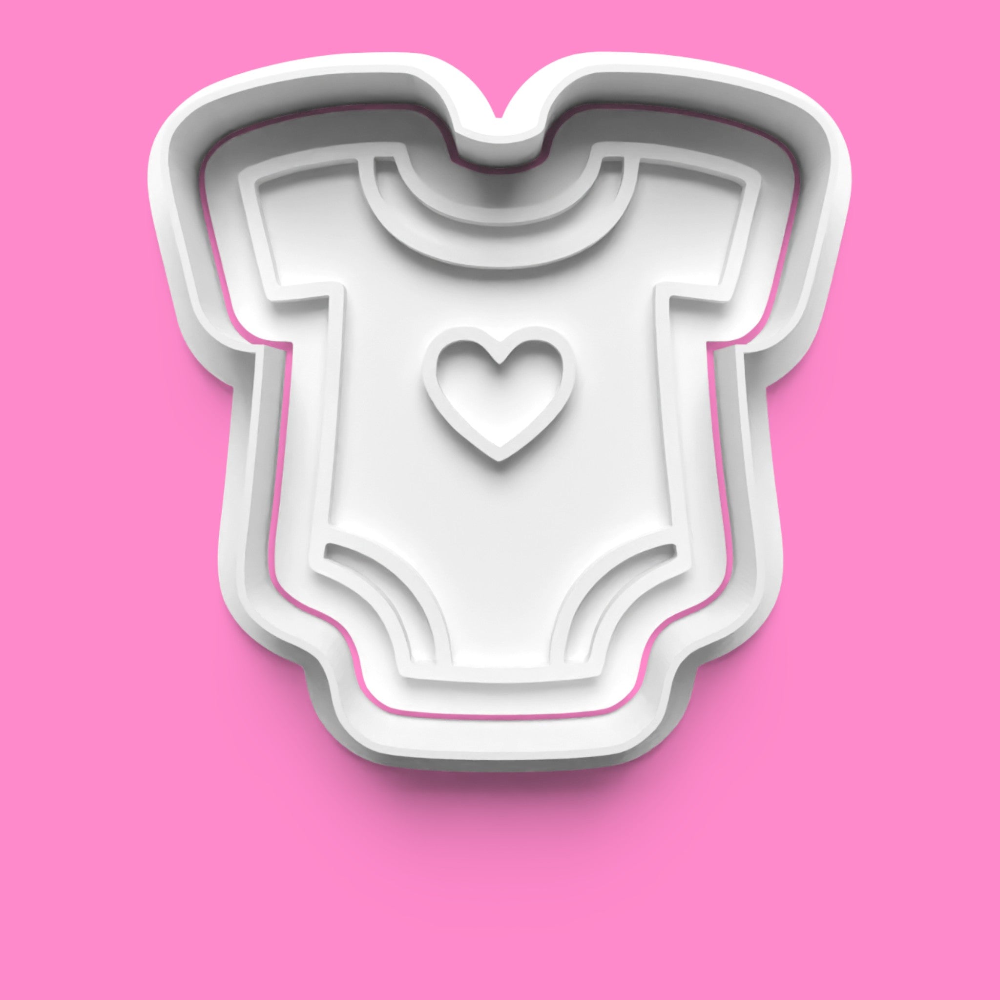 New Baby Essentials Cookie Cutter Set | Baby Script, Footprints, Onesie & Bottle Designs | Multiple Sizes
