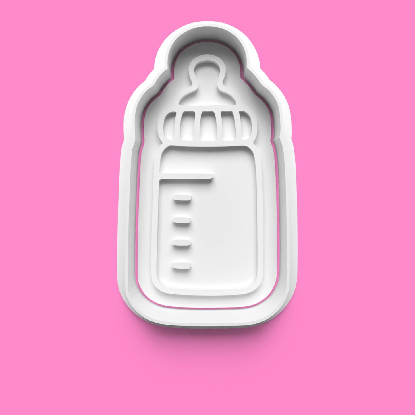 New Baby Essentials Cookie Cutter Set | Baby Script, Footprints, Onesie & Bottle Designs | Multiple Sizes