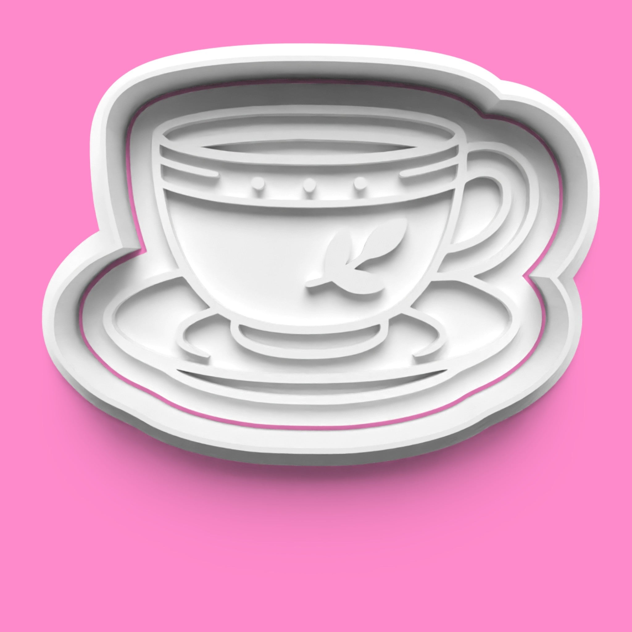 Afternoon Tea Party Cookie Cutter Set - Teapot, Teacup, Cake, and Tiered Stand