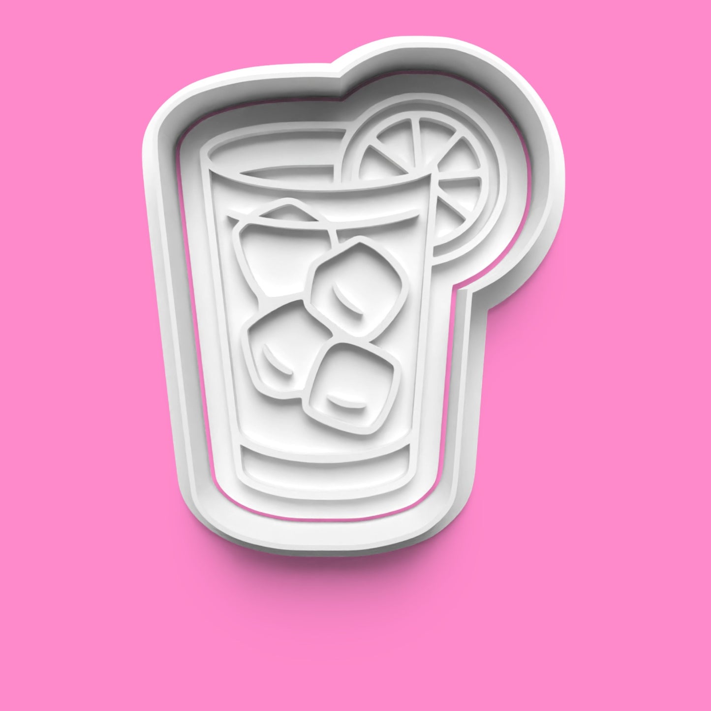 Cocktail & Mocktail Cookie Cutter Set - Martini, Margarita, and Tropical Drink 4-Piece Bundle