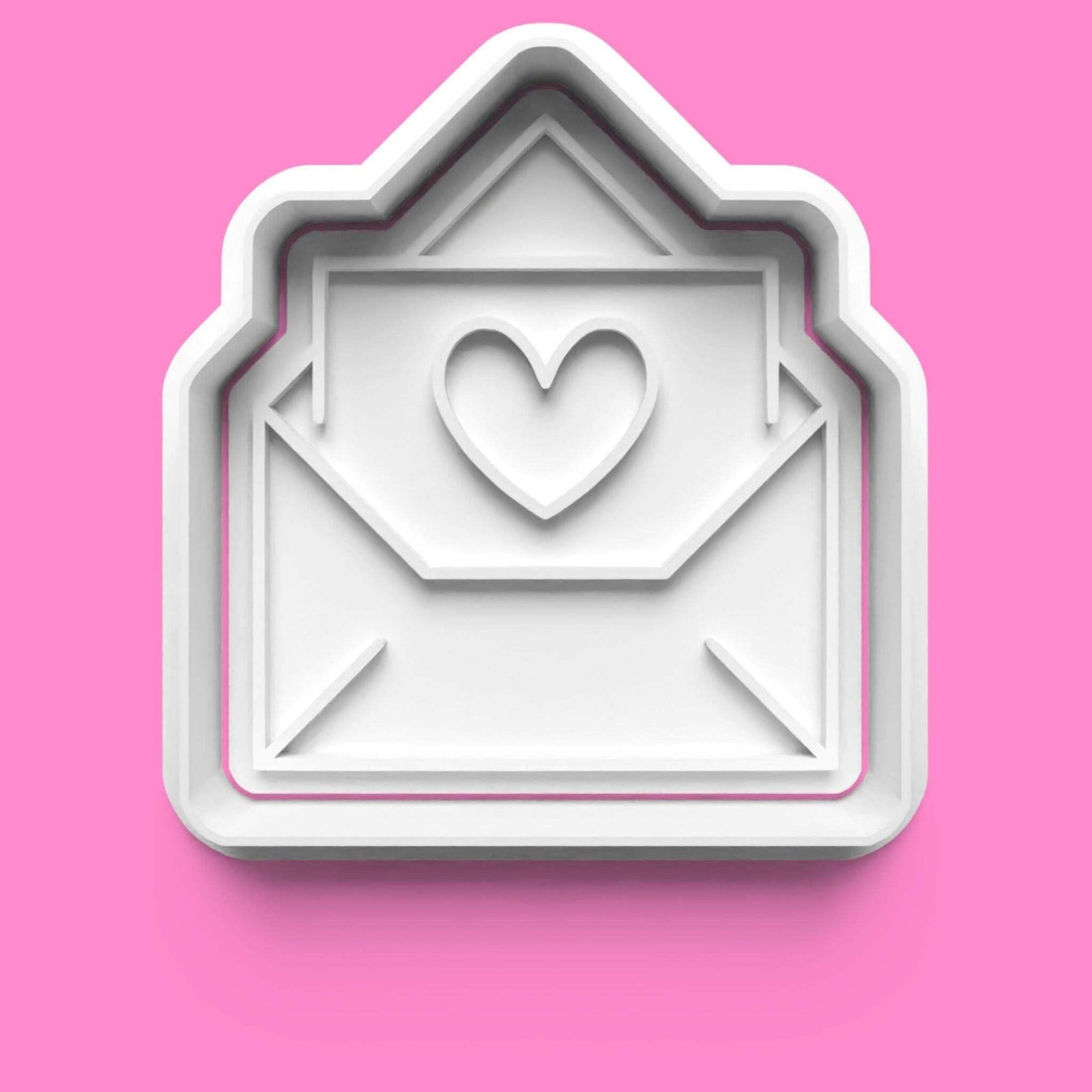 Valentines Love complete Cookie Cutter and Embosser Stamp Set. 0776