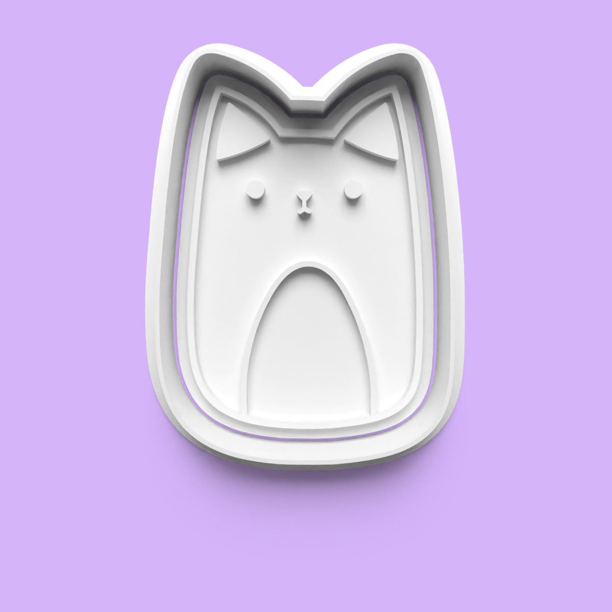 Squishy Cats Cookie Cutter Set | 3D Printed Chubby Cat Cookie Cutters | Food-Sa