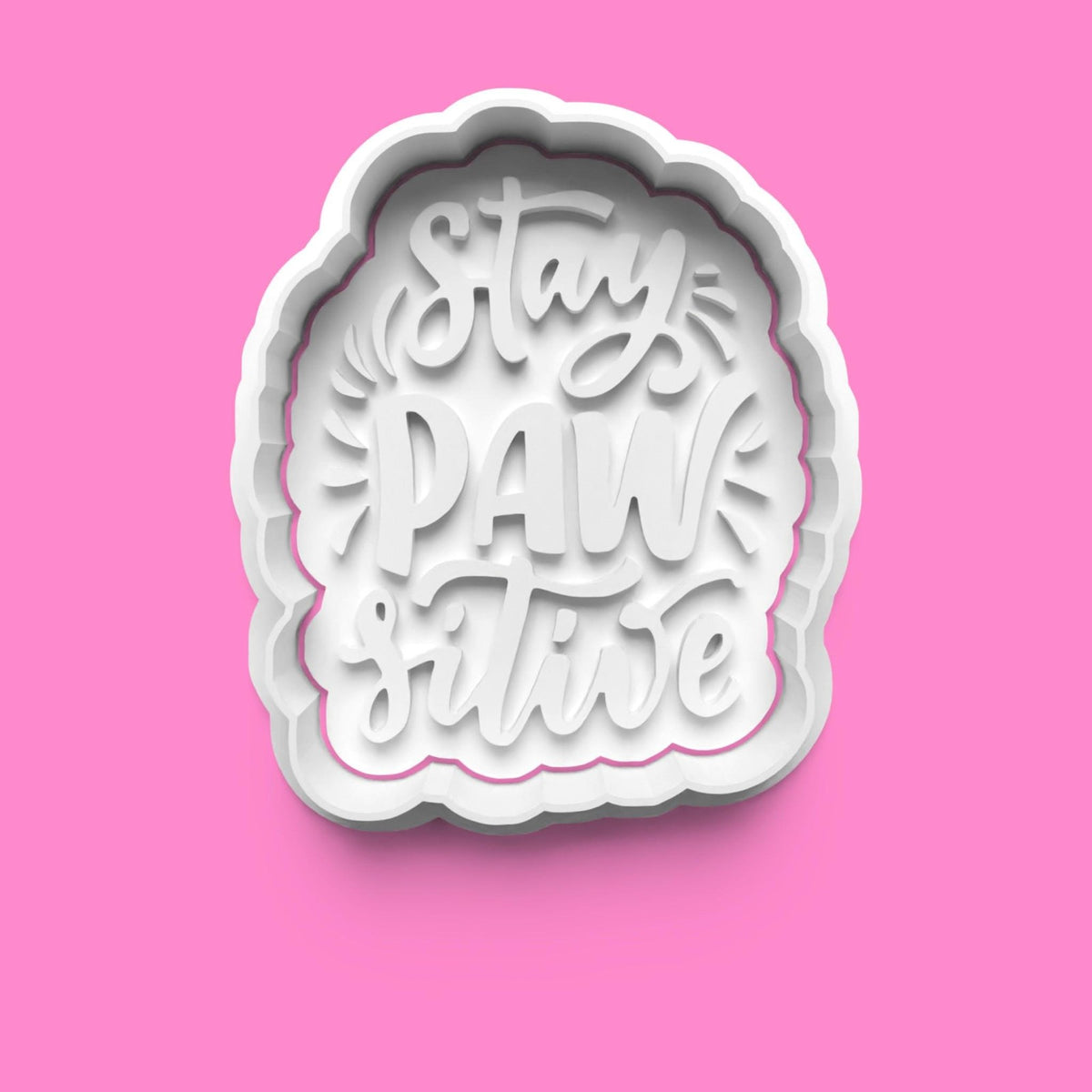 Dog Love Cookie Cutter and Embosser Stamp Set