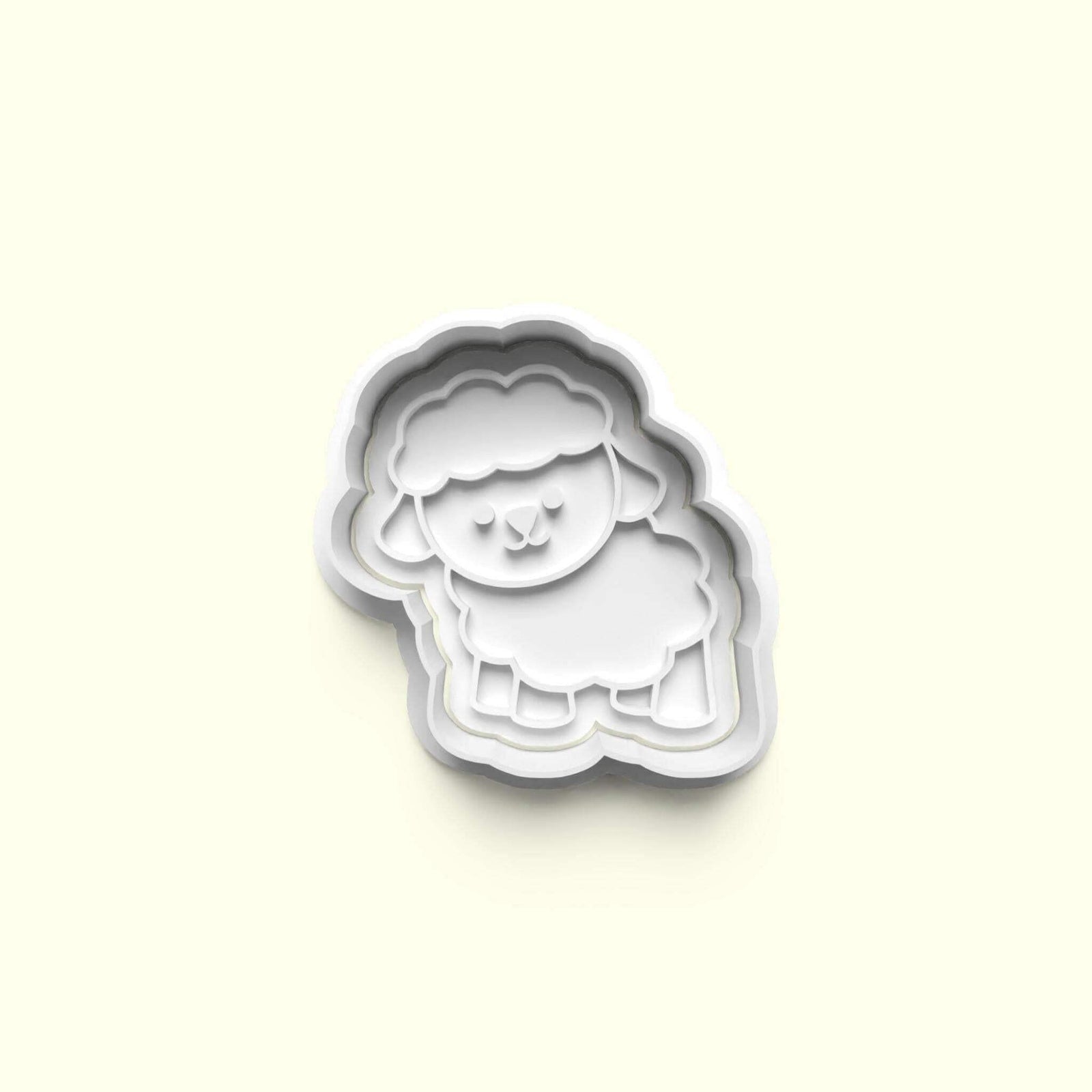 Modern Nativity Characters Cookie Cutter and Embosser Stamp Complete Set