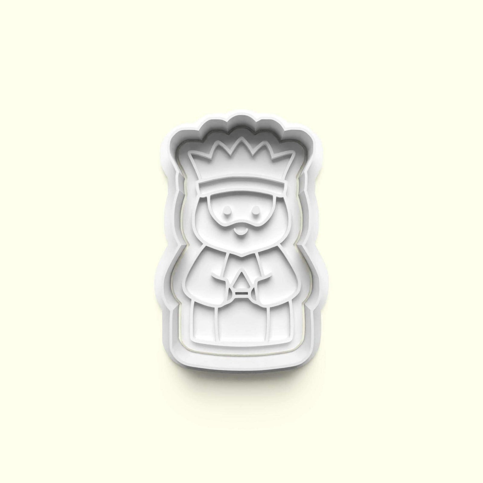 Modern Nativity Characters Cookie Cutter and Embosser Stamp Complete Set