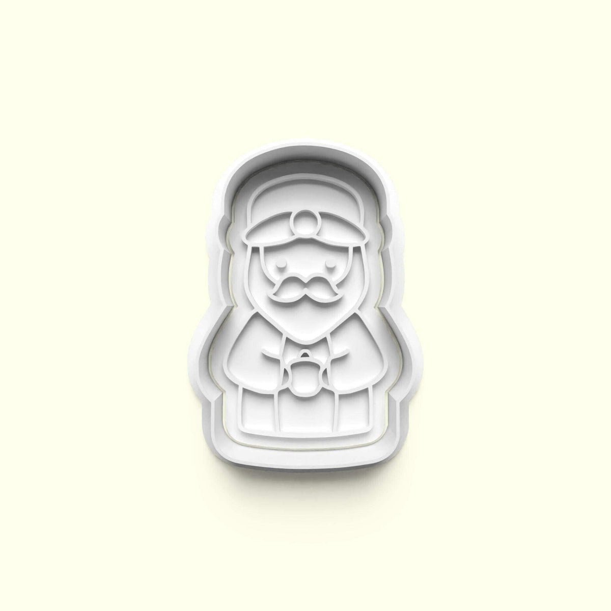 Modern Nativity Characters Cookie Cutter and Embosser Stamp Complete Set