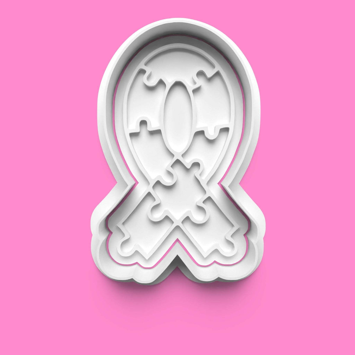 Autism Awareness Cookie Cutter & Embosser Set – 4-Piece Spectrum-Inspired Collec