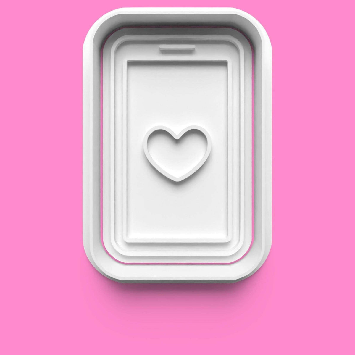 Valentines Love 2 complete Cookie Cutter and Embosser Stamp Set.