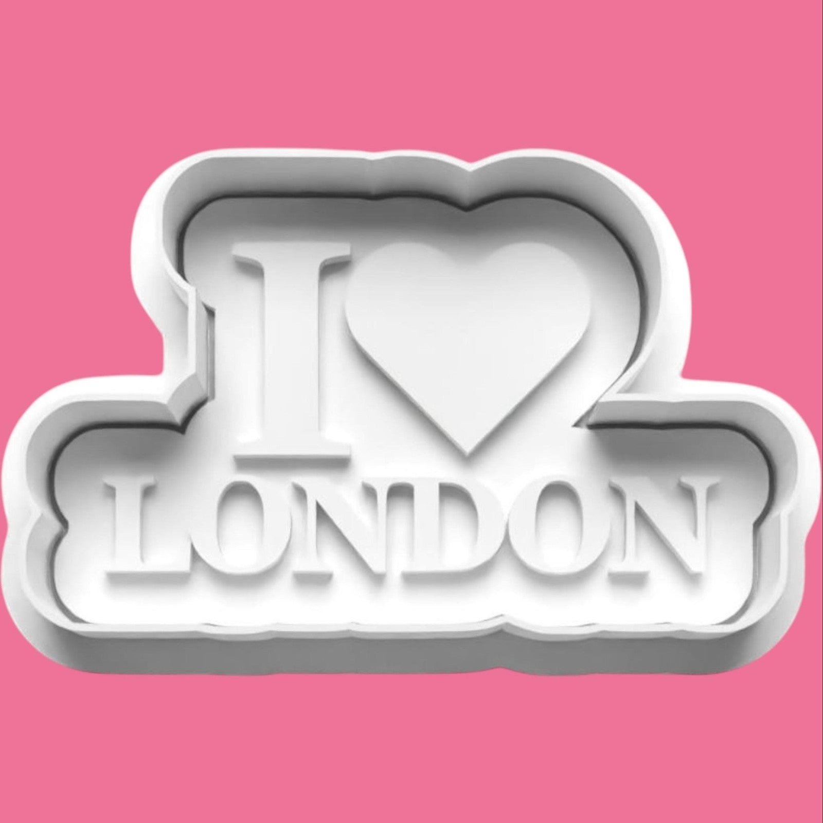 I love London Cookie Cutter and embosser stamp set.