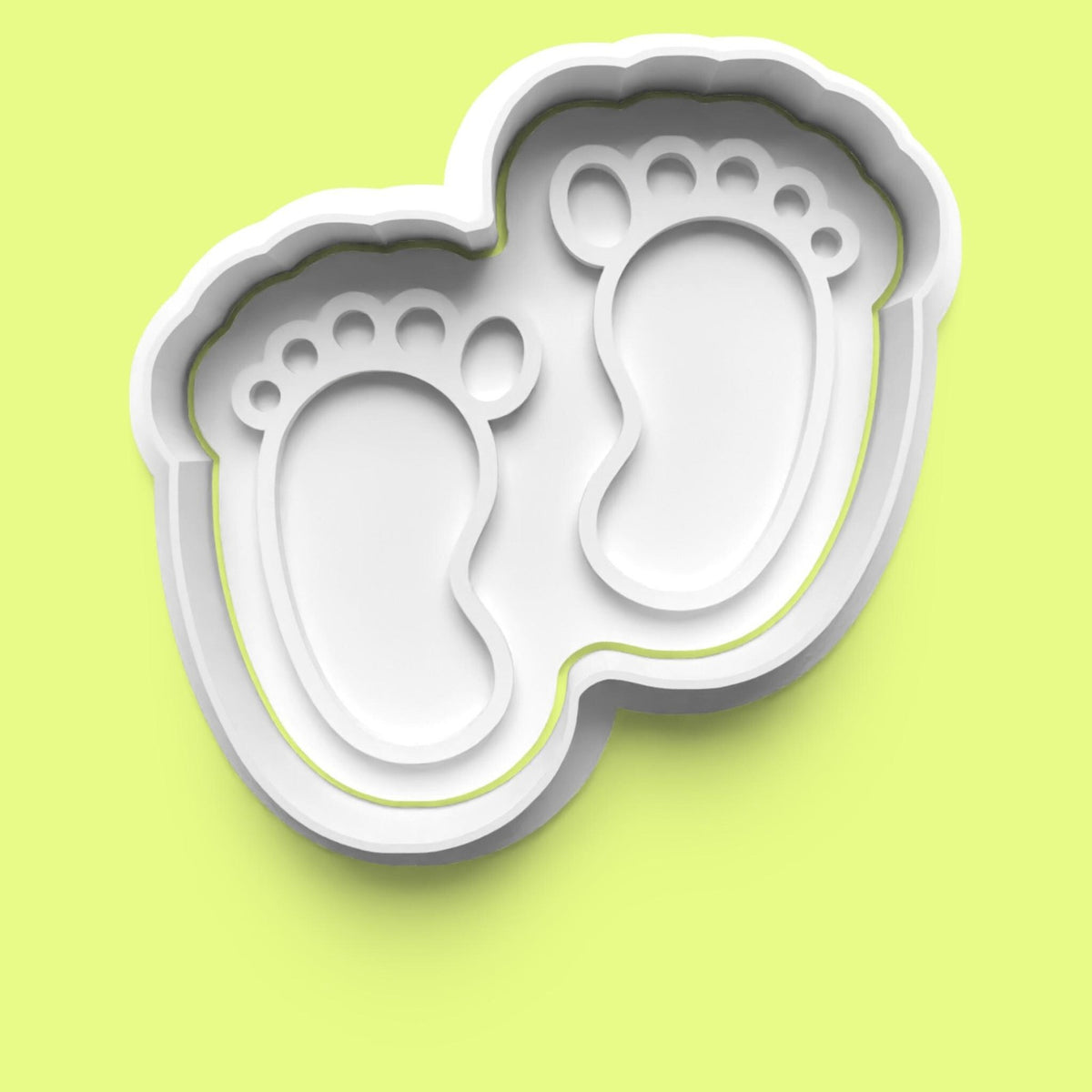 New Born Baby complete Cookie Cutter and Embosser Stamp Set.