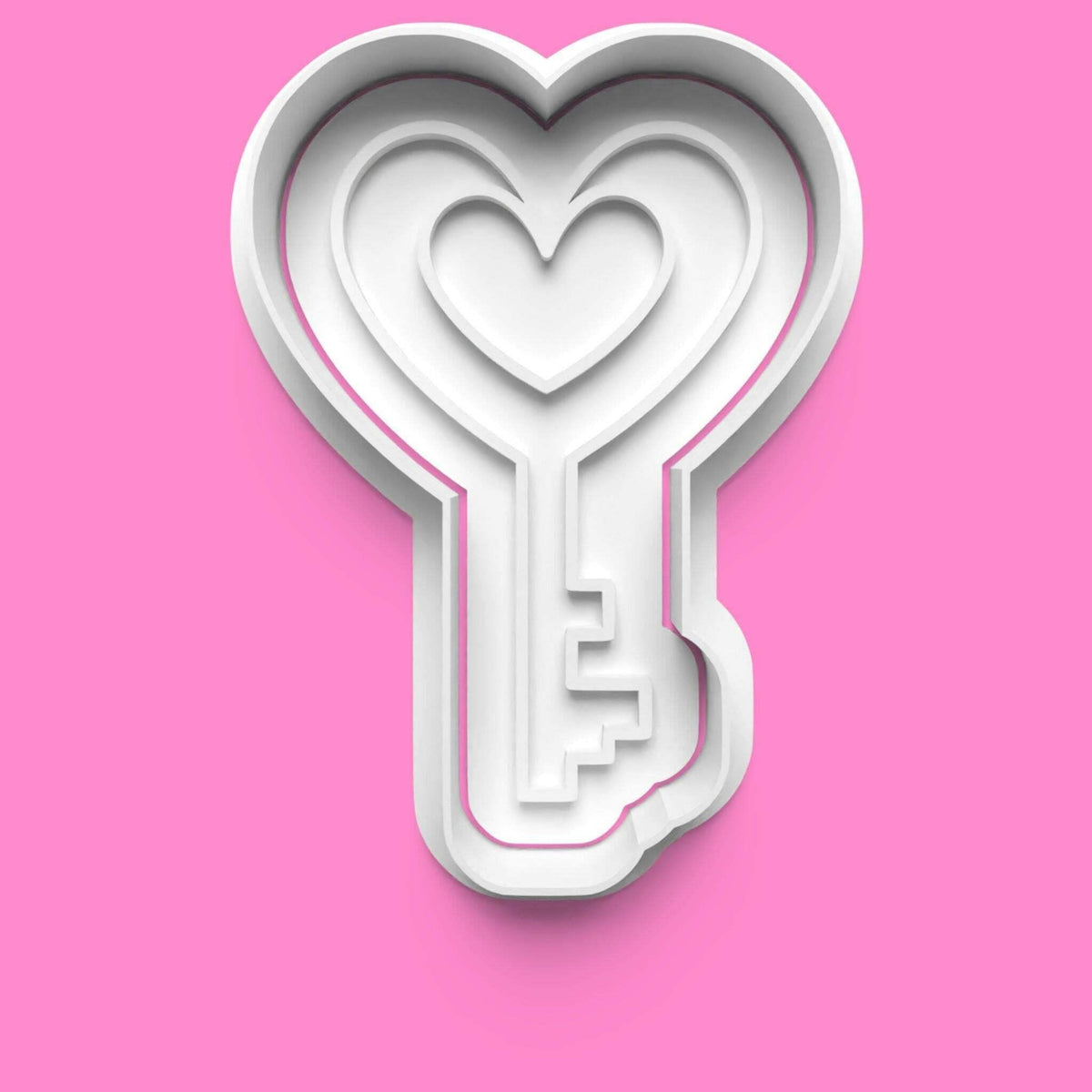Valentines Love complete Cookie Cutter and Embosser Stamp Set. 0776