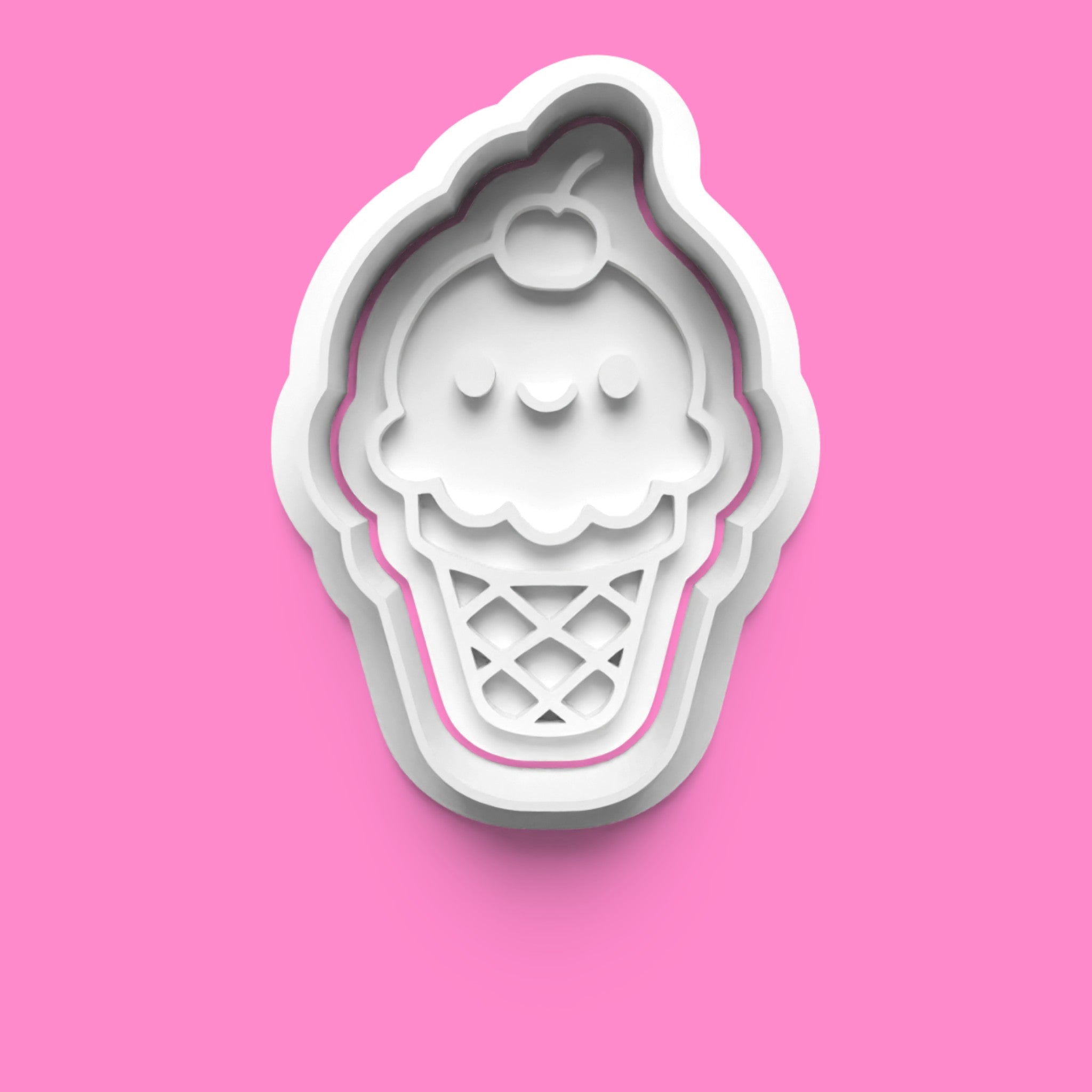Mega Kawaii Mini Cookie Cutter & Stamp Set | 18-Piece Cute Cartoon Animals, Treats & Nature Shapes | 6cm