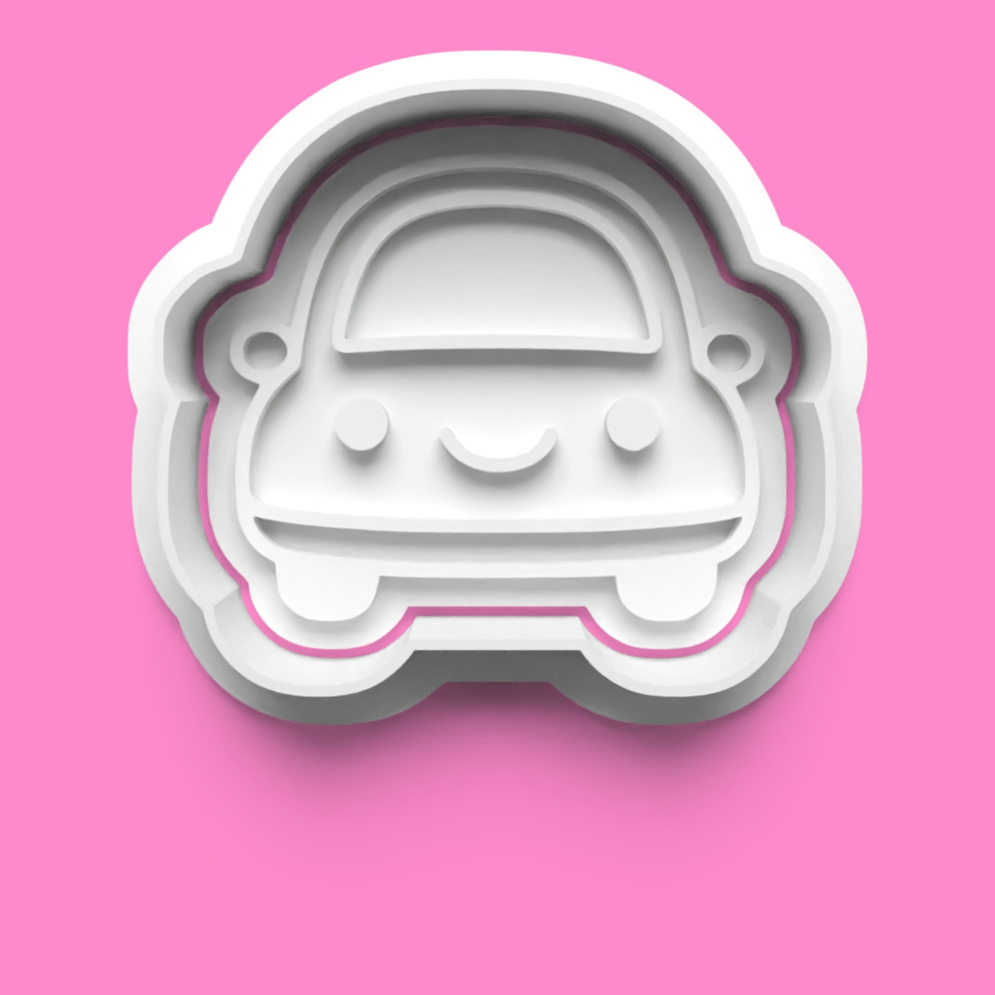 Mega Kawaii Mini Cookie Cutter & Stamp Set | 18-Piece Cute Cartoon Animals, Treats & Nature Shapes | 6cm