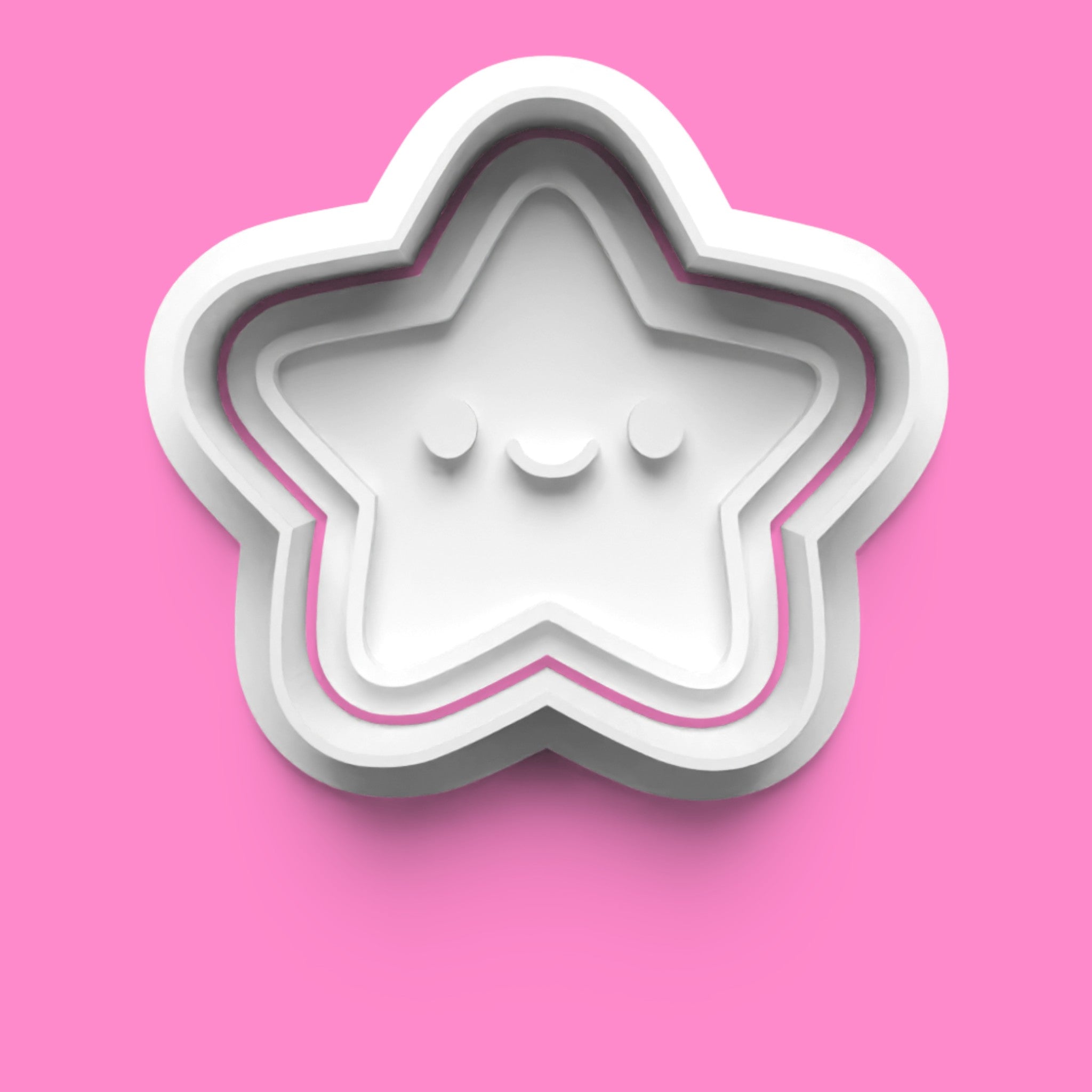 Mega Kawaii Mini Cookie Cutter & Stamp Set | 18-Piece Cute Cartoon Animals, Treats & Nature Shapes | 6cm