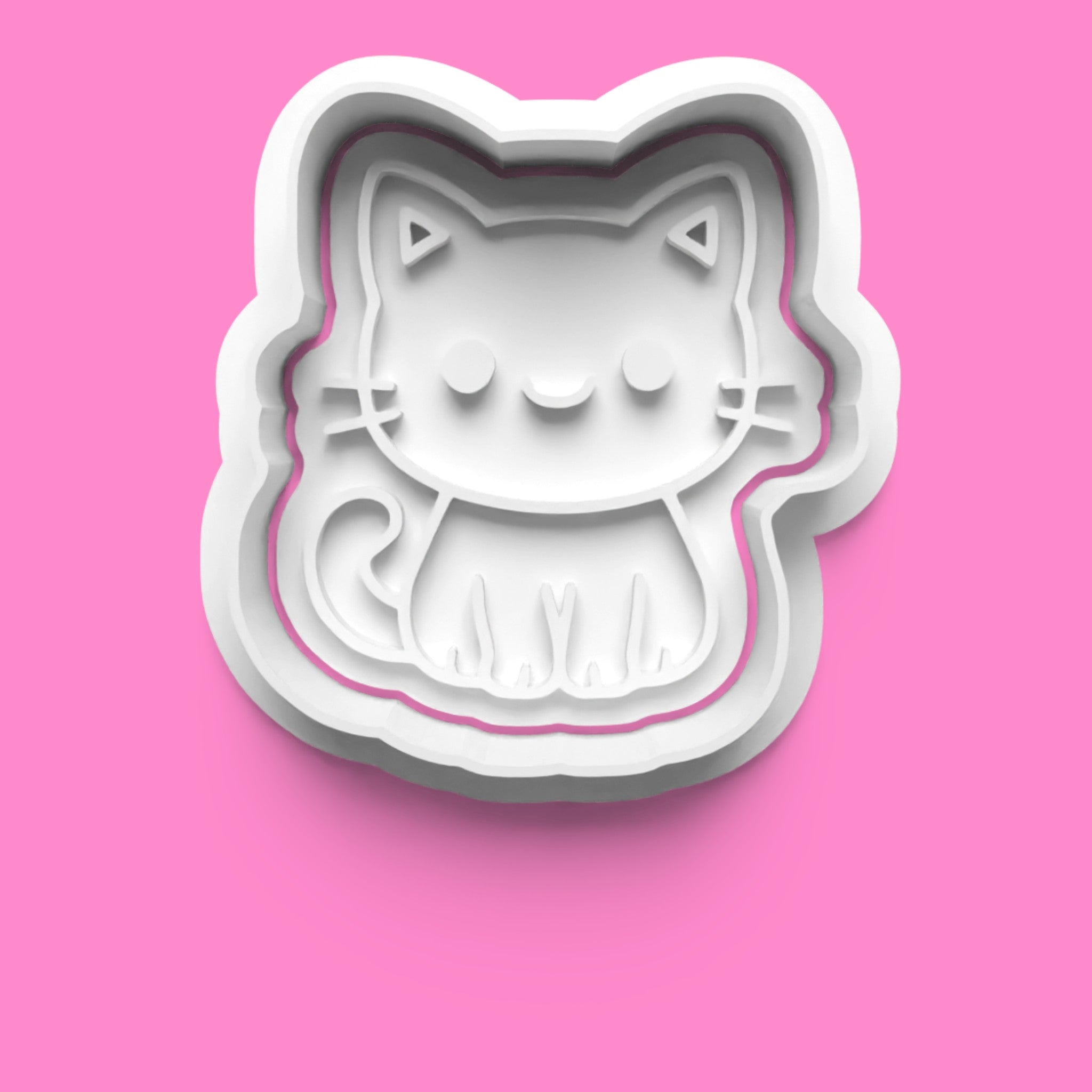 Mega Kawaii Mini Cookie Cutter & Stamp Set | 18-Piece Cute Cartoon Animals, Treats & Nature Shapes | 6cm