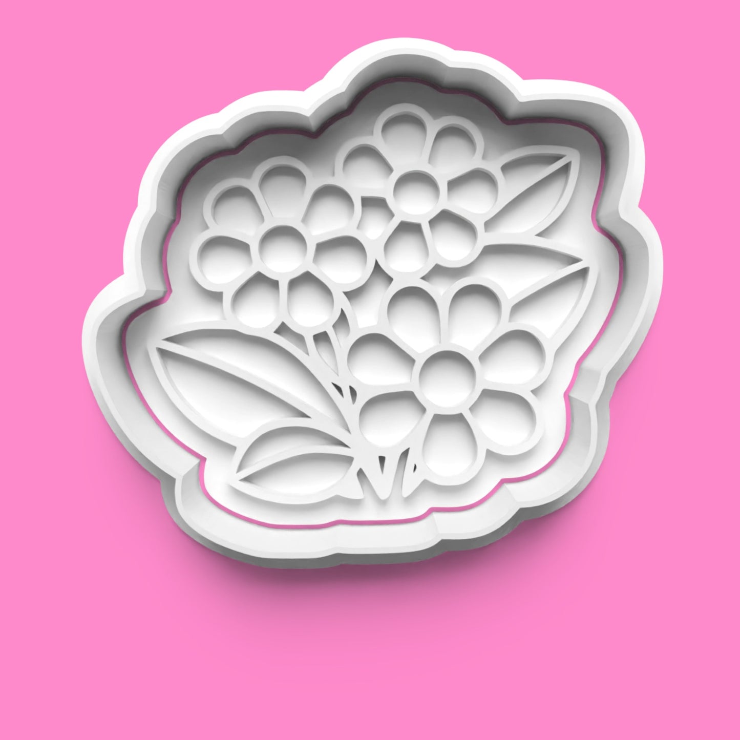 Botanical Greenhouse Garden Cookie Cutter & Stamp Set | Greenhouse, Hydrangea, Ladybird & Butterfly Designs | 7cm - 10cm