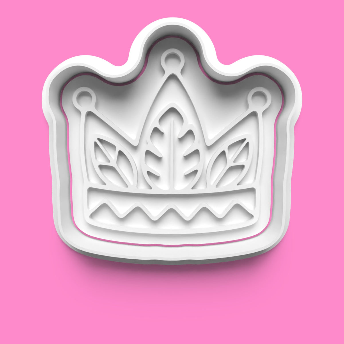 Birthday Cookie Cutter & Embosser Set of 4 | Lion, Cake, Balloons & Crown