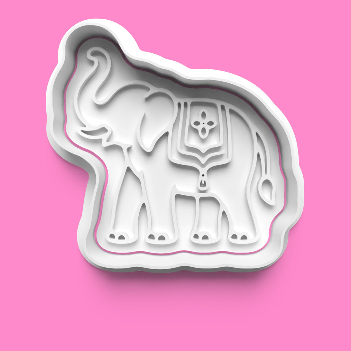 Diwali Cookie Cutter & Embosser Set of 4 | Indian Celebration.