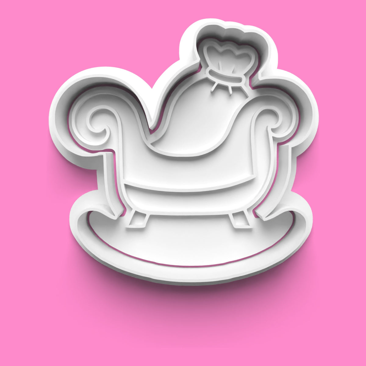 Christmas Rocking Characters Cookie Cutter & Embosser Set of 8
