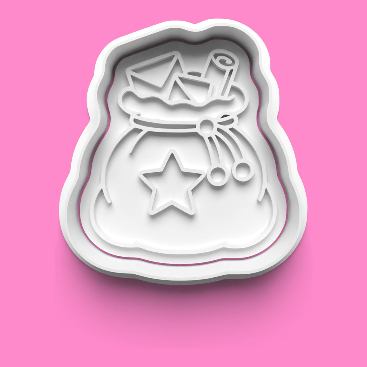 Dear Santa Christmas Letter Cookie Cutter & Embosser Set – 4 Designs.