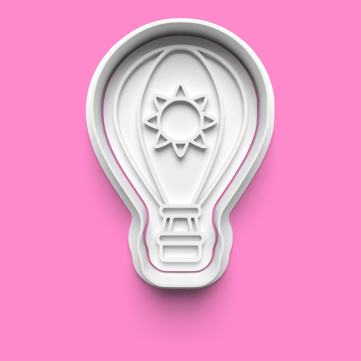 Hot Air Balloon Cookie Cutter & Embosser Set – 4 Designs.