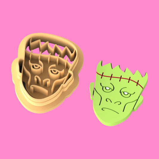 Frankenstein Clay Cutter – Monster Mood Activated (5 Sizes or Full Set)