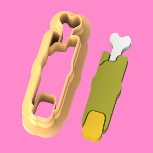 Zombie Finger Clay Cutter – Halloween Earring Vibes (5 Sizes or Full Set)