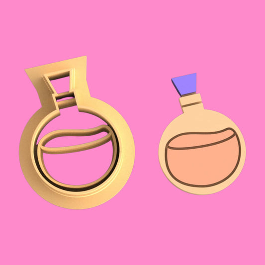 Potion Bottle Clay Cutter – Brew Up Some Crafty Magic