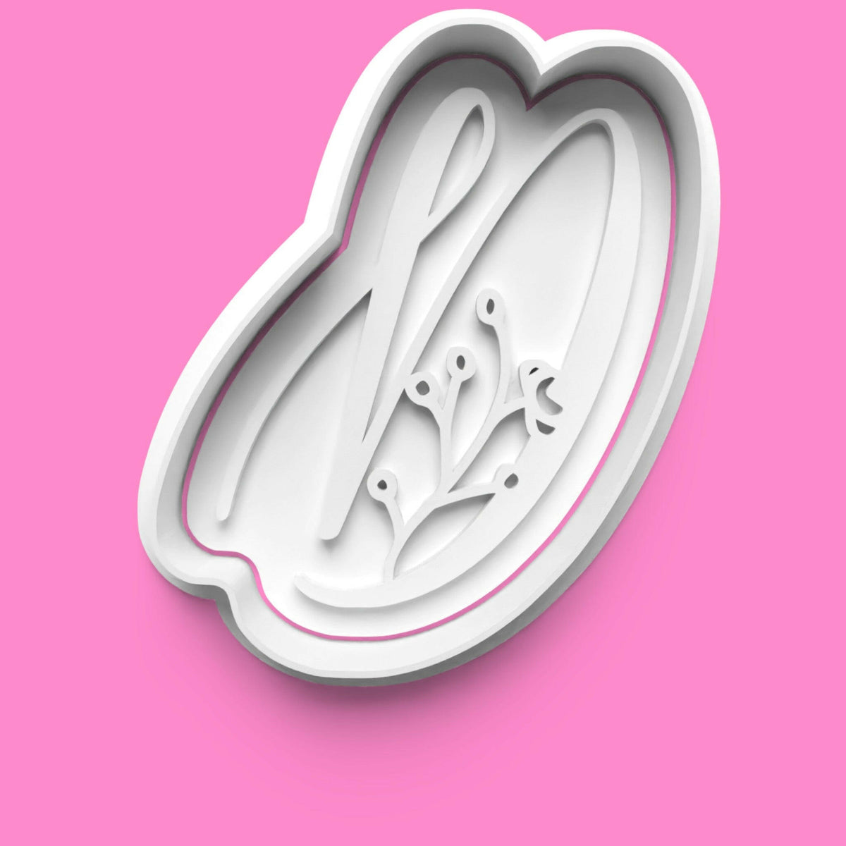 Floral Alphabet Cookie Cutter Set (A-Z) | Buy Individually or Full Set | PLA.