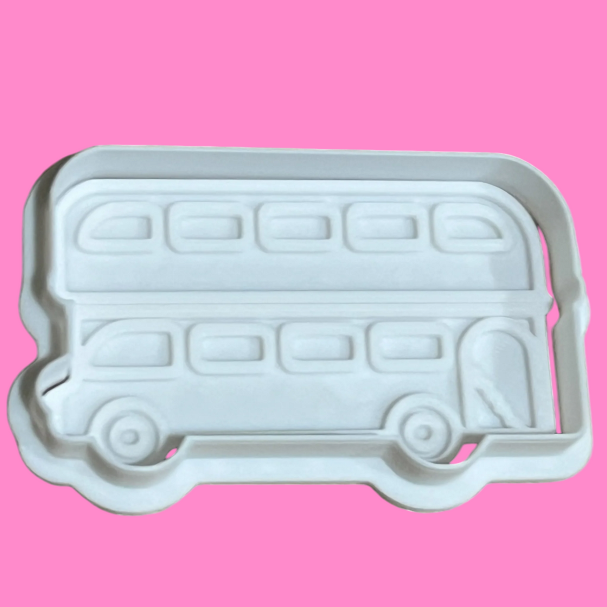 London Bus Cookie Cutter and  Embosser Set.