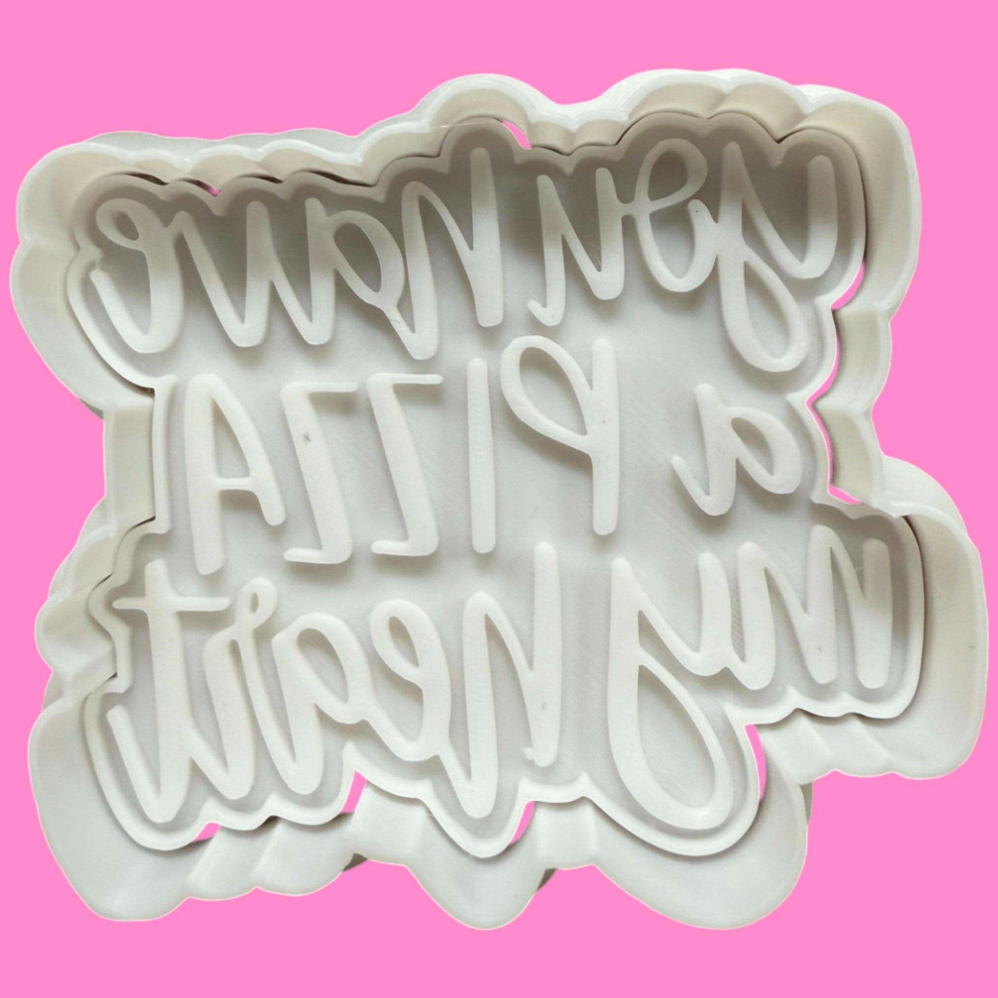 "You Have a Pizza My Heart" Cookie Cutter & Stamp | PLA