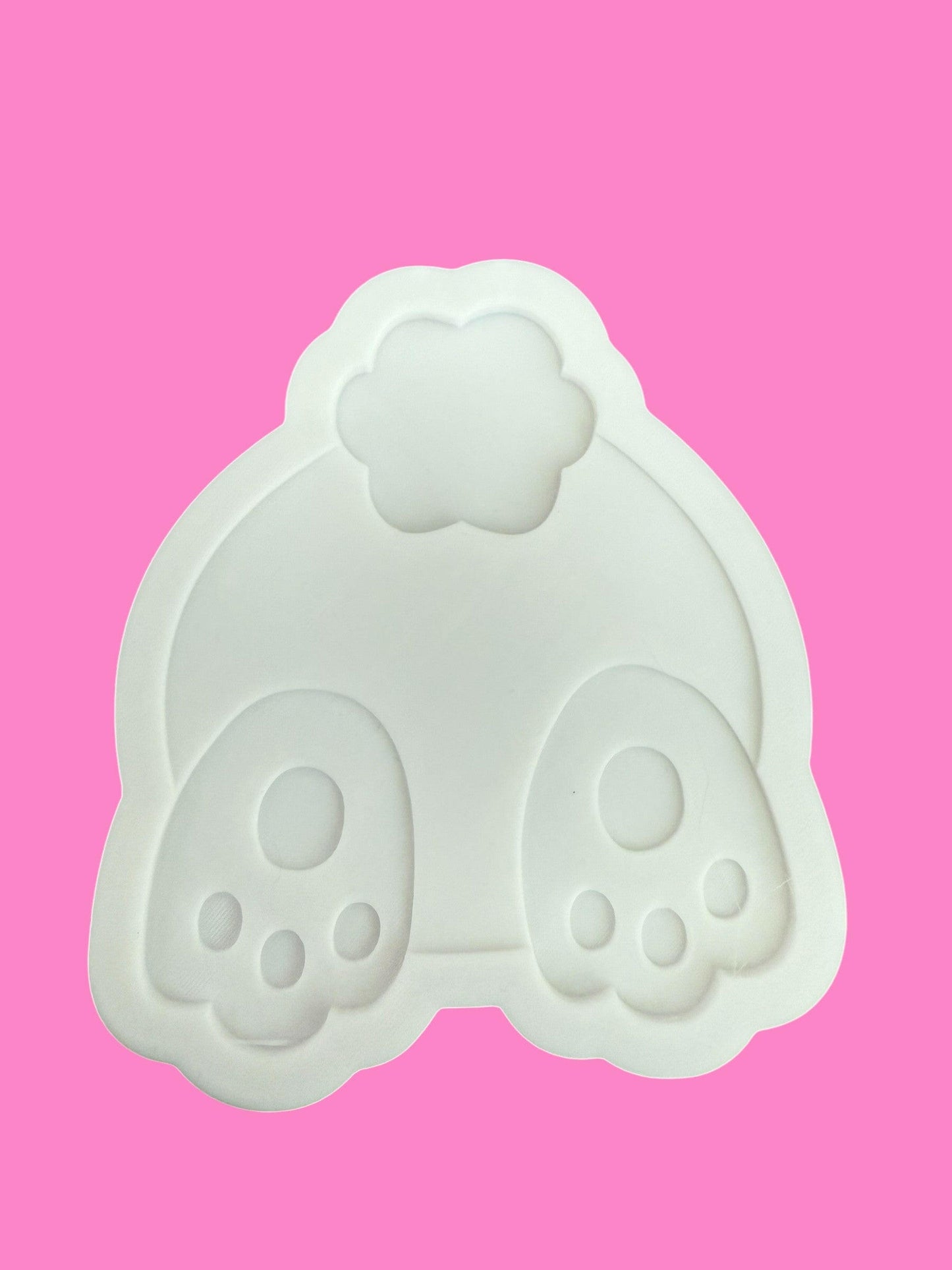 Bunny Tail and Feet Multilayered Stamp and Cookie Cutter – Adorable Baking Tool.